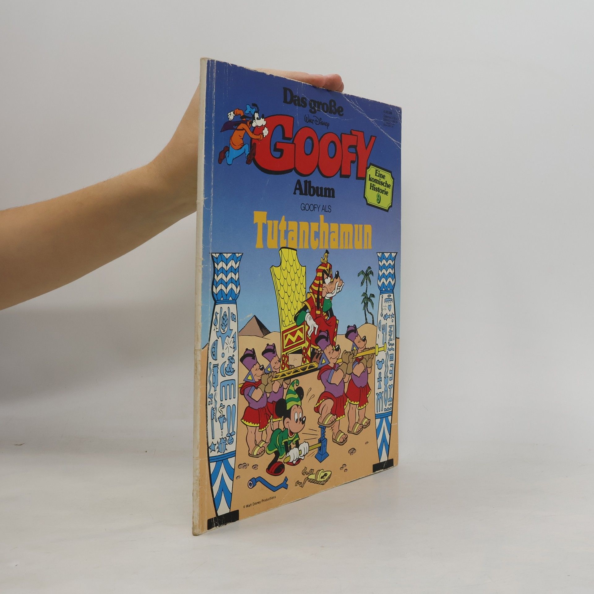 kolektiv Das Große Goofy Album 9. Goofy als Tutanchamun