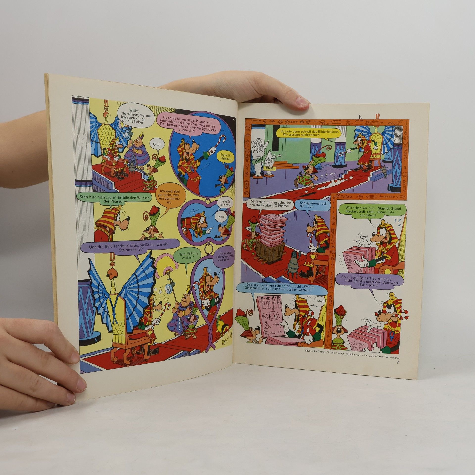 kolektiv Das Große Goofy Album 9. Goofy als Tutanchamun