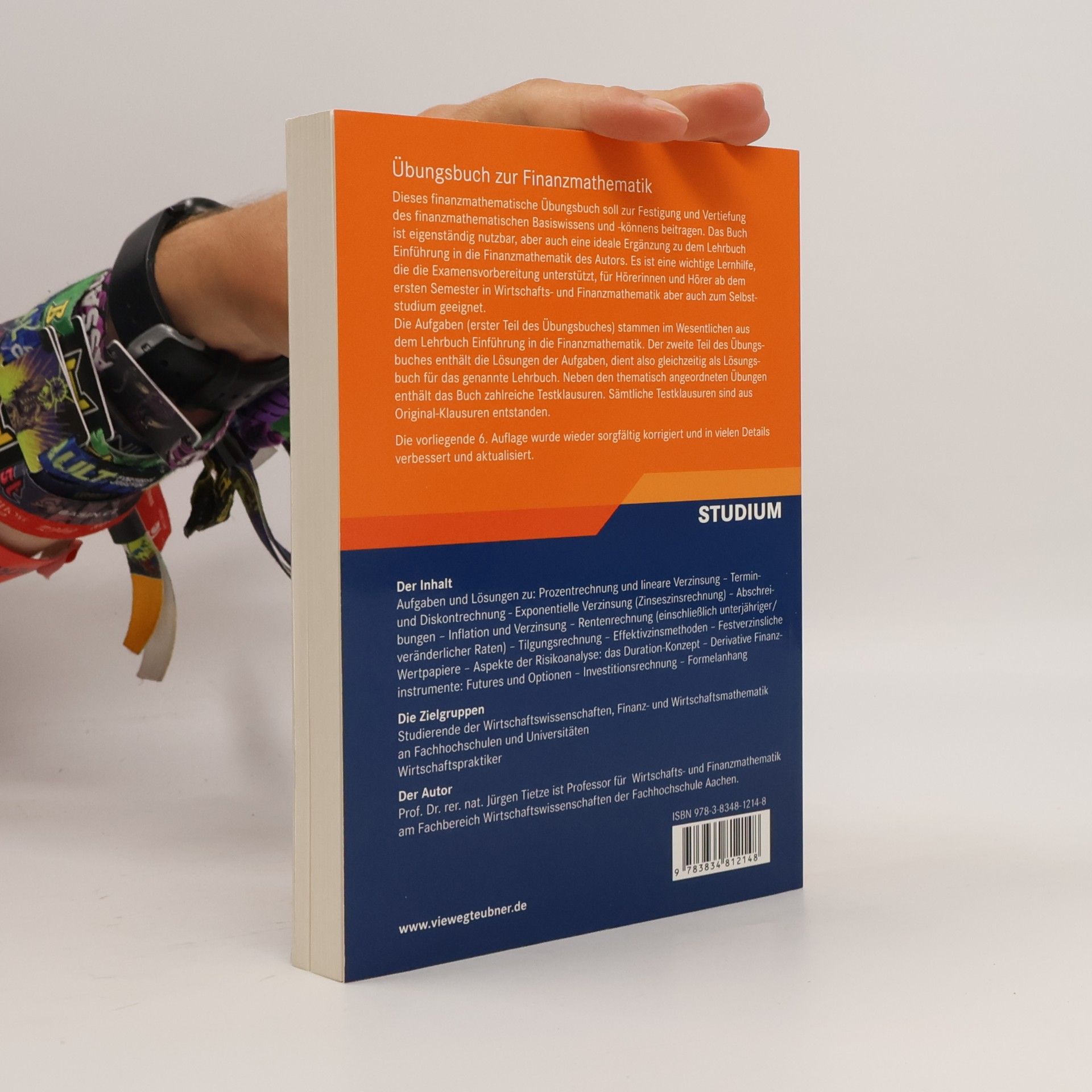 Jürgen Tietze Übungsbuch zur Finanzmathematik