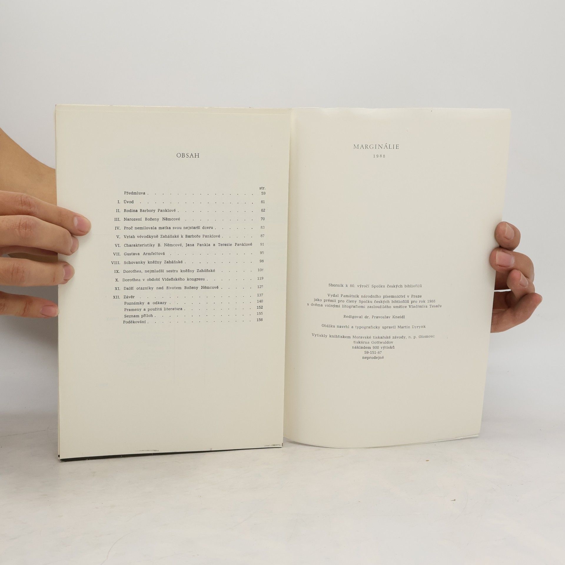 Kolektiv autorů Marginálie 1988