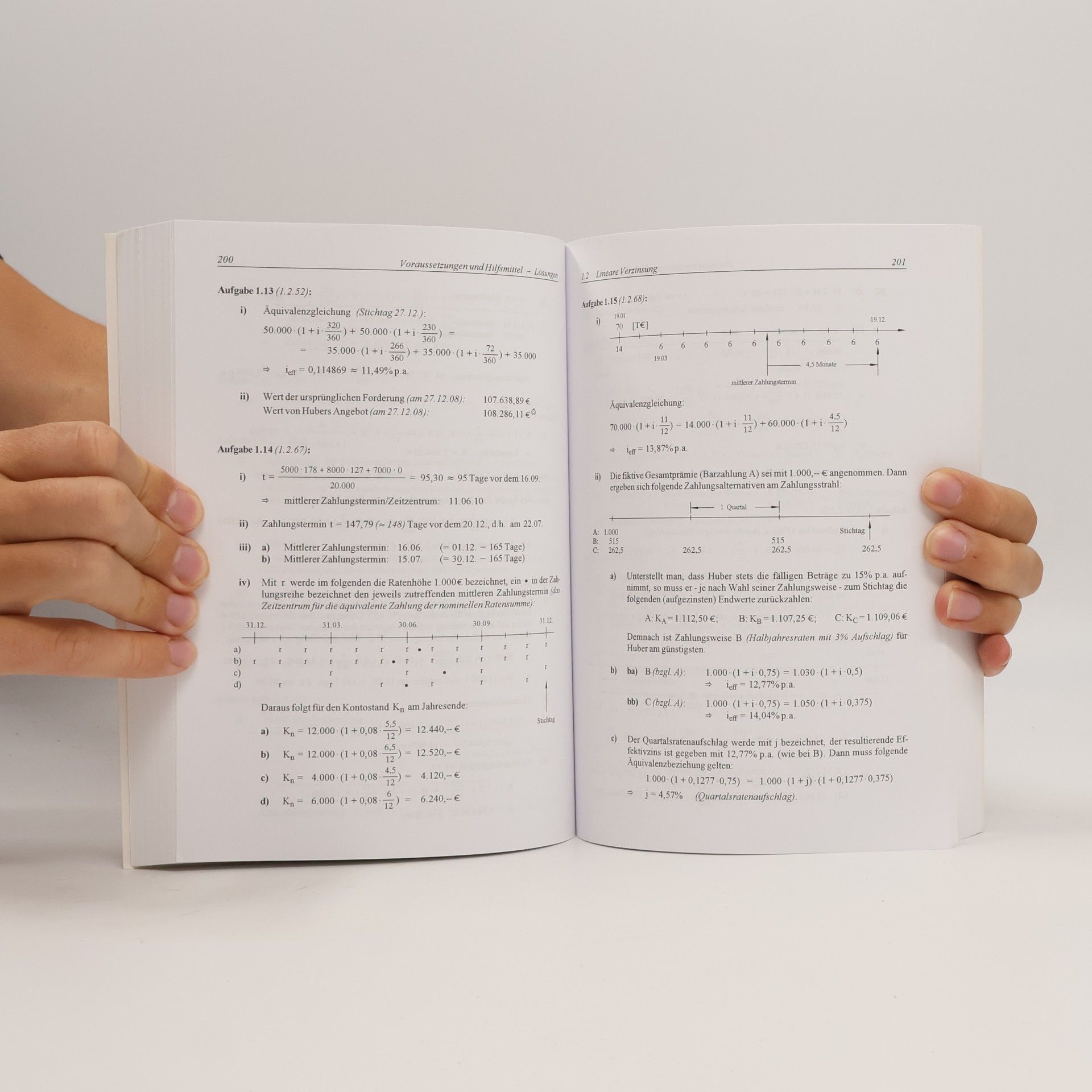 Jürgen Tietze Übungsbuch zur Finanzmathematik