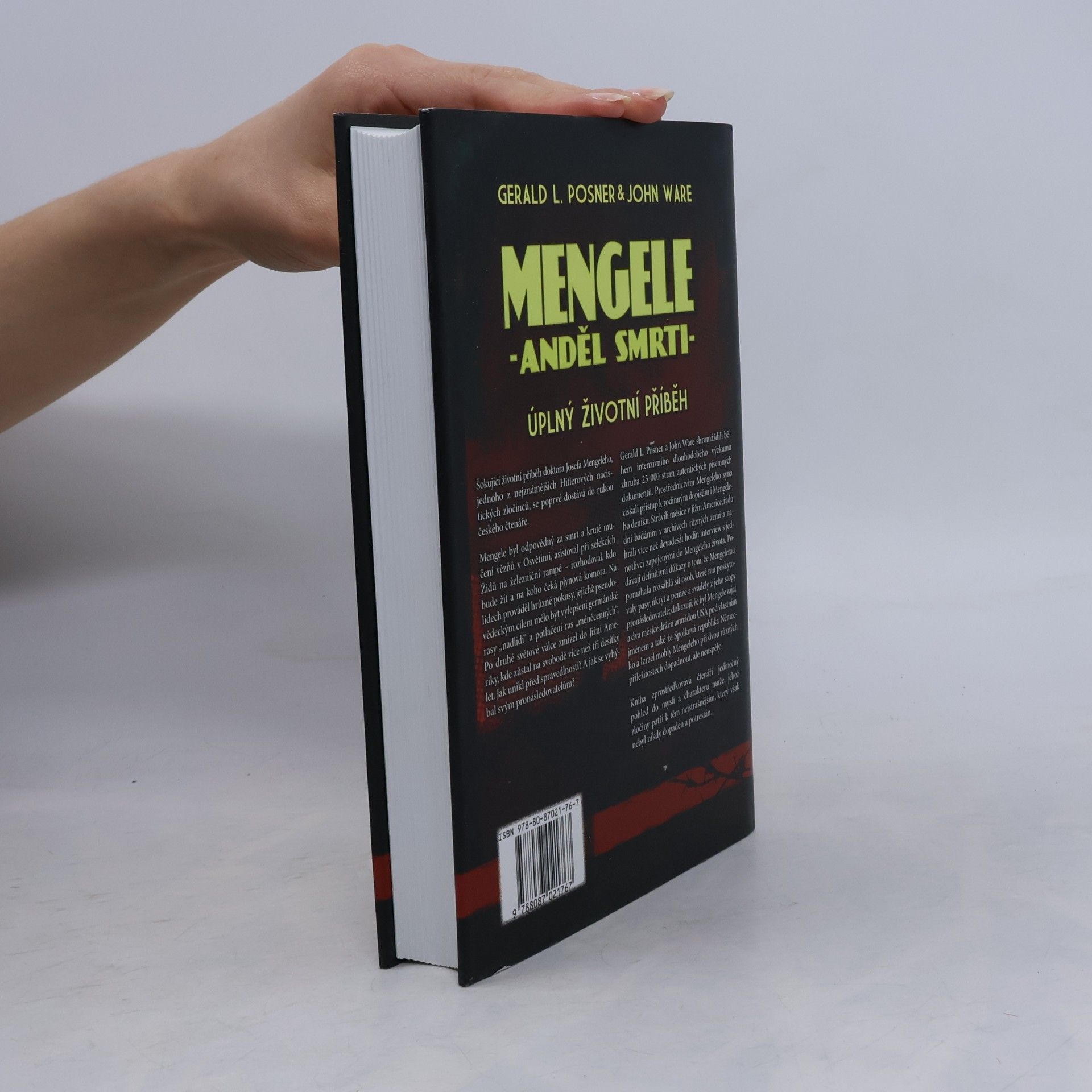 Gerald Posner Mengele - anděl smrti