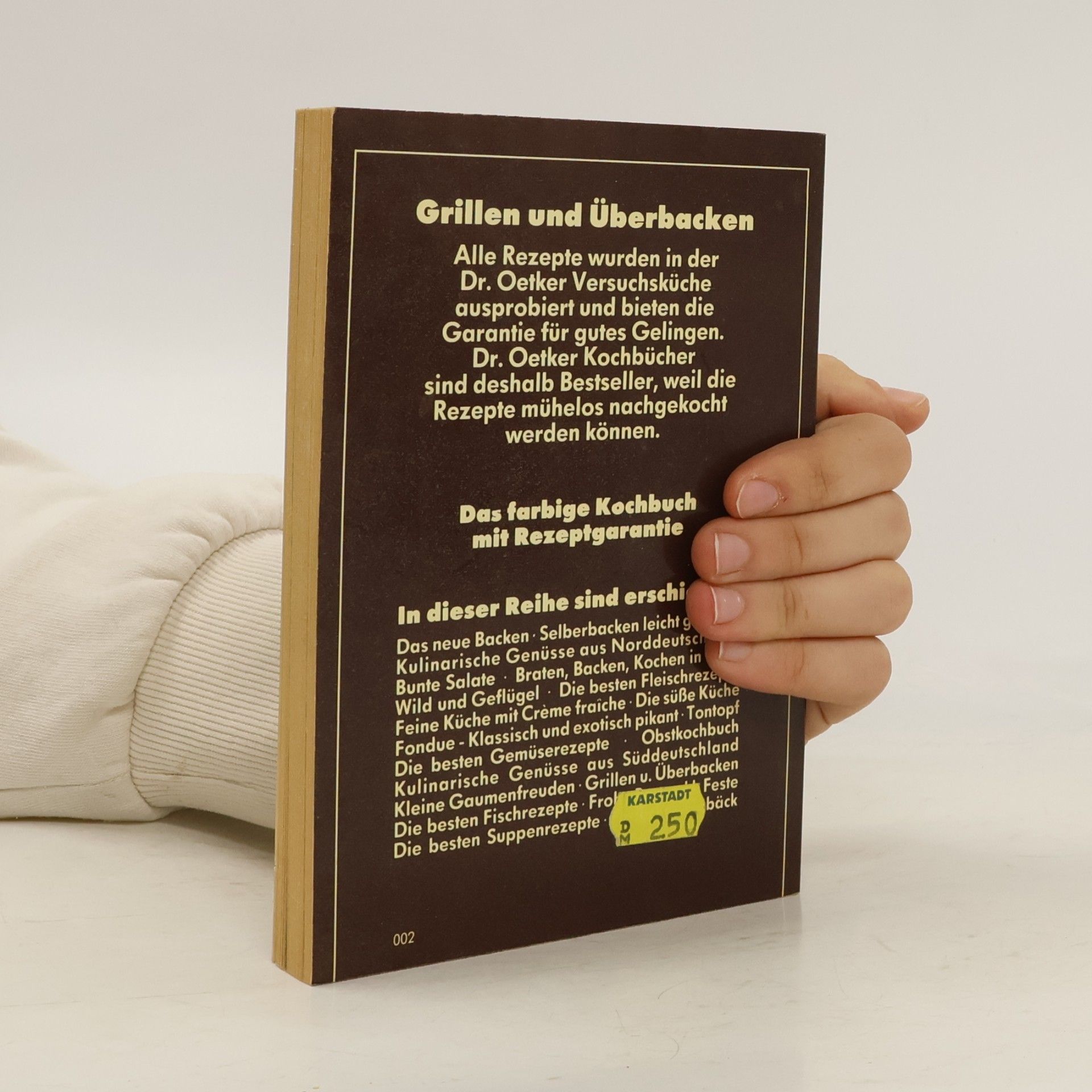 Dr.Oetker Grillen und Überbacken