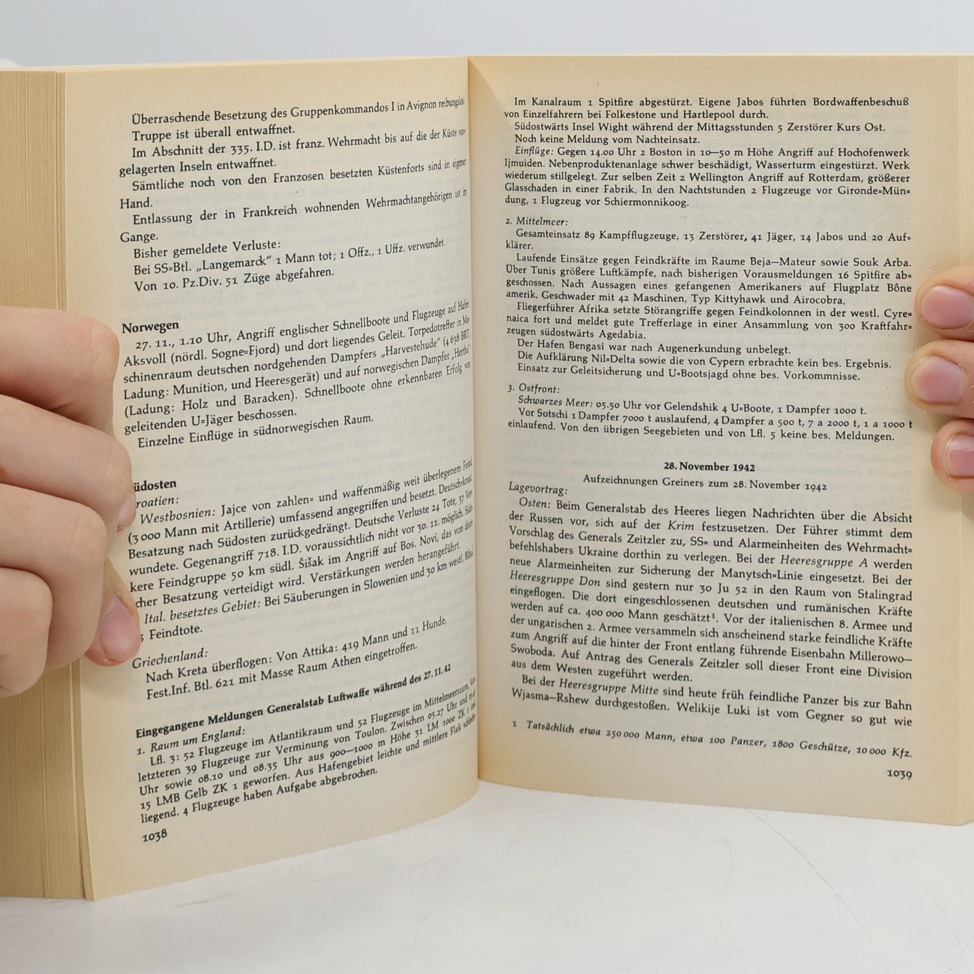 Percy Ernst Schramm Kriegstagebuch des Oberkommandos der Wehrmacht 1942. Teilband 2. 4