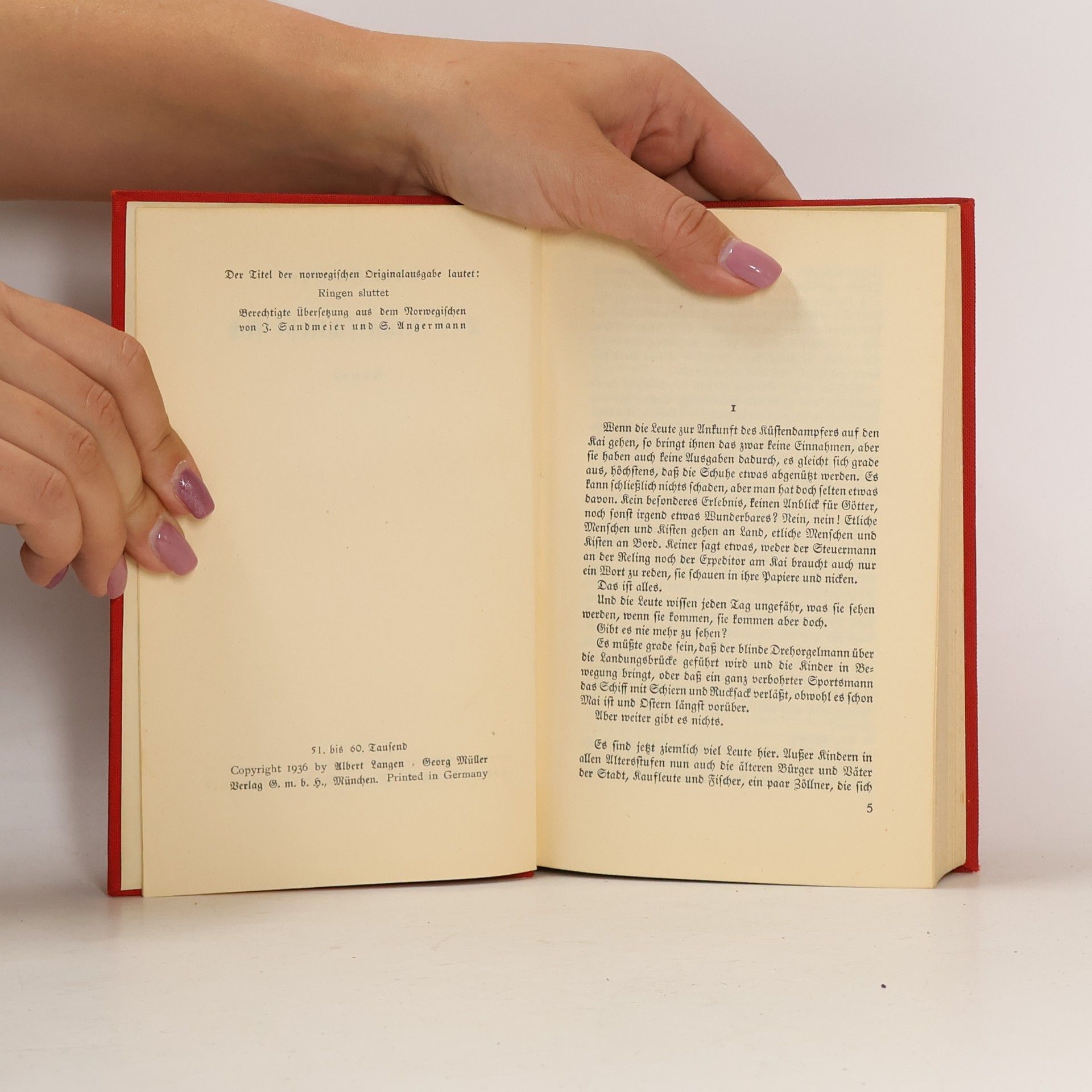 Knut Hamsun Der Ring schließt sich