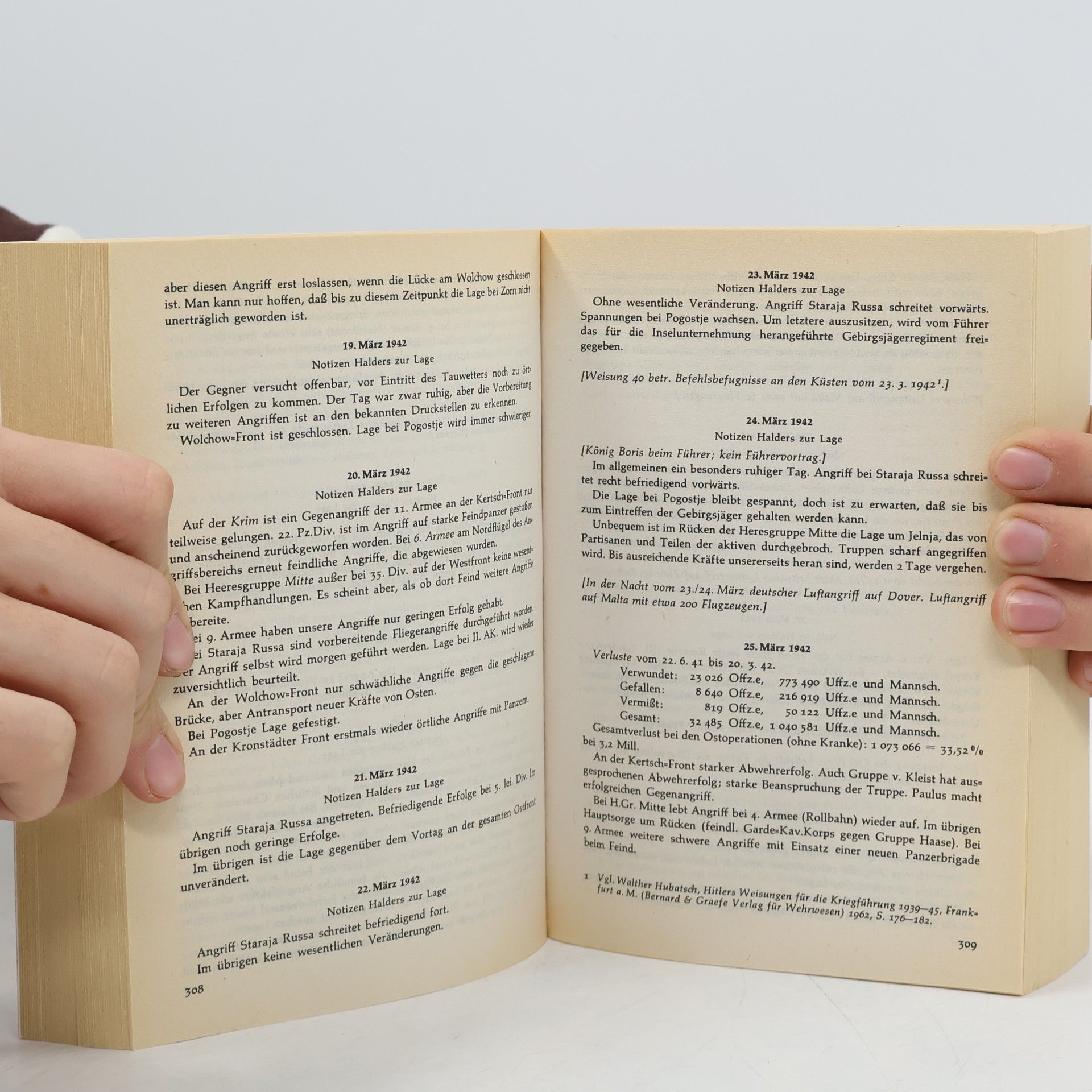 Percy Ernst Schramm Kriegstagebuch des Oberkommandos der Wehrmacht 1942. Teilband 1. 3