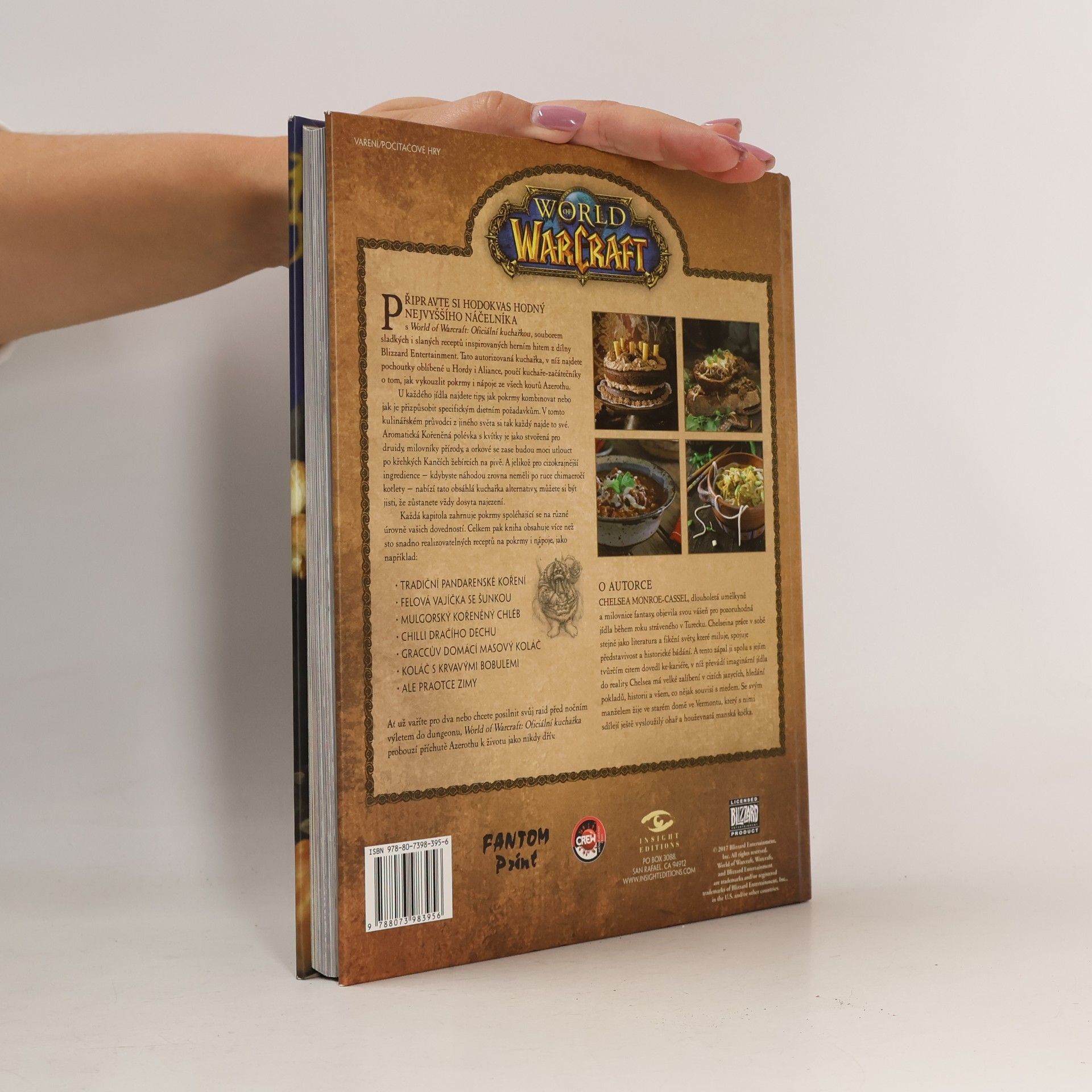 Chelsea Monroe-Cassel World of Warcraft: Oficiální kuchařka