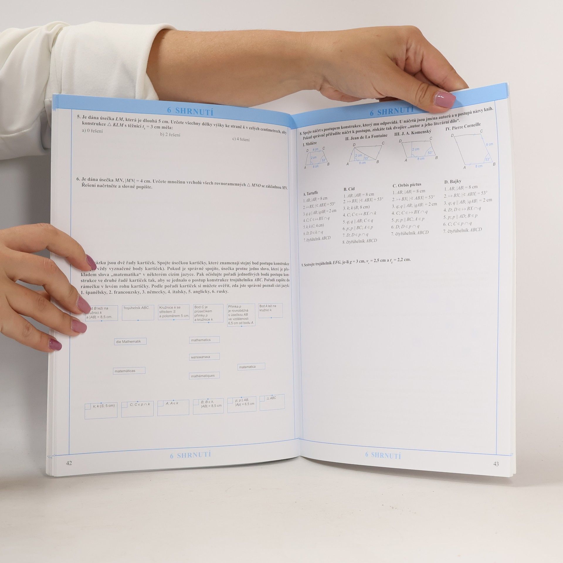 Michaela Jedličková Matematika. Konstrukční úlohy. Pracovní sešit vytvořený v souladu s RVP ZV. Matematika : konstrukční úlohy