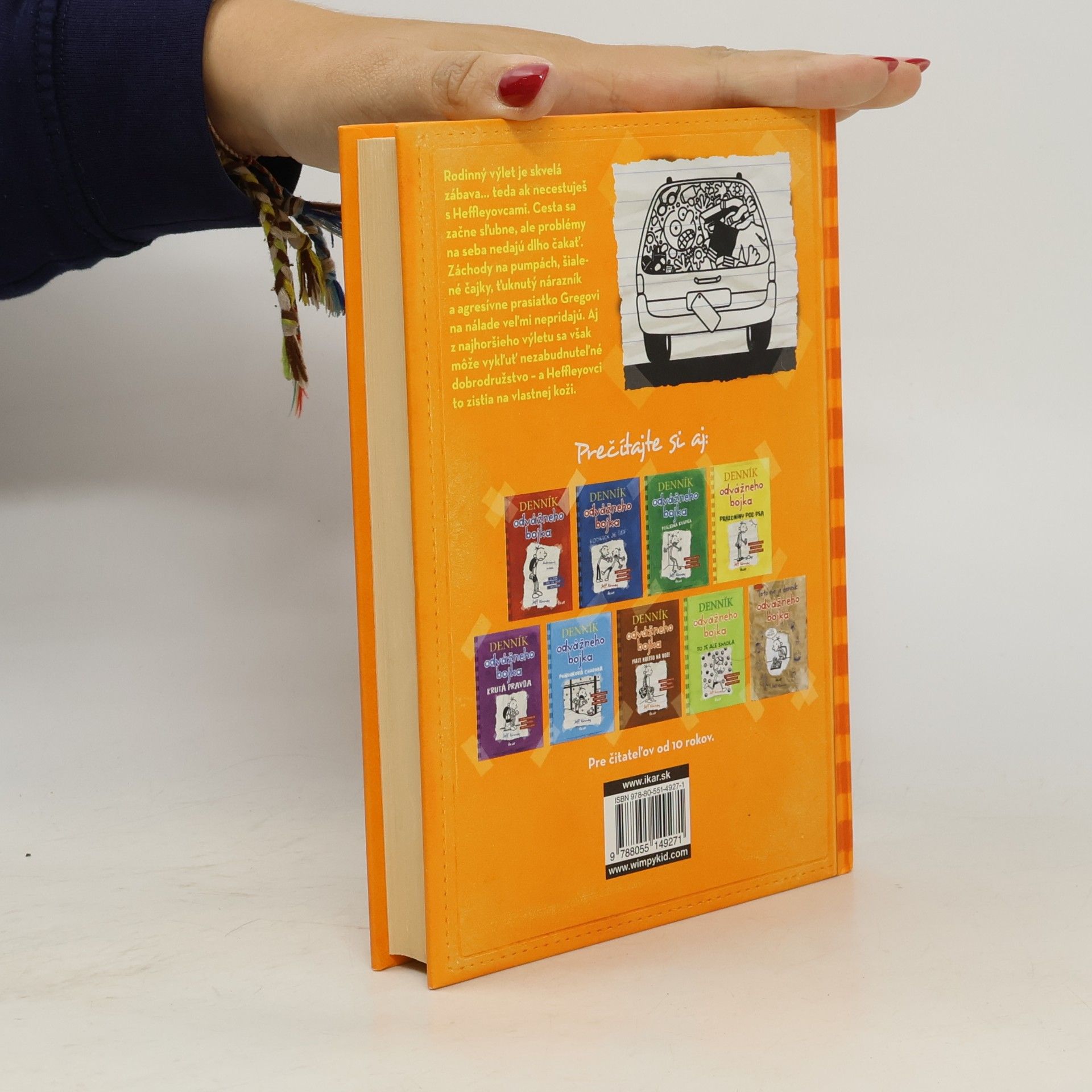 Jeff Kinney Denník odvážneho bojka 9. Dlhá cesta