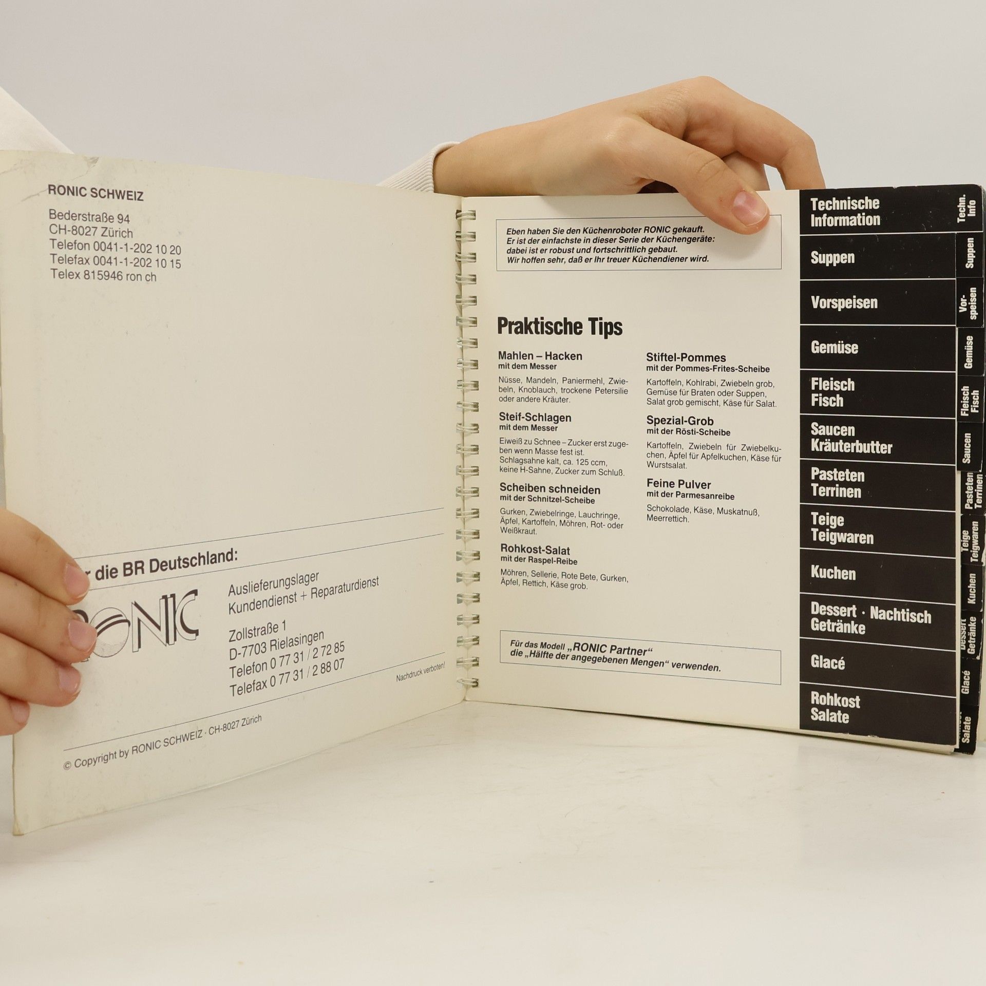 kolektiv Ronic Original Kochbuch