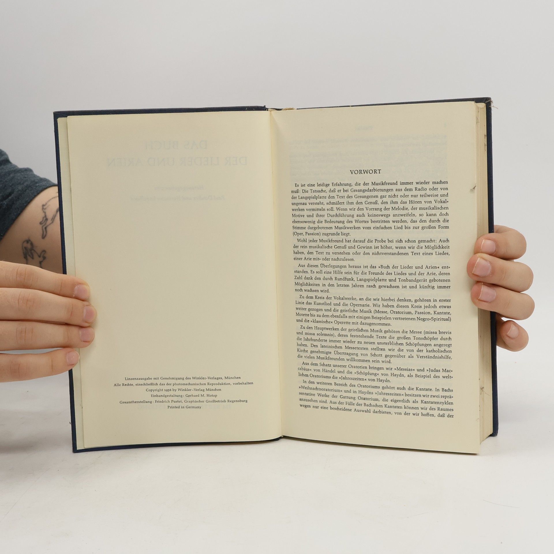 Hermann Engelhard Das Buch der Lieder und Arien