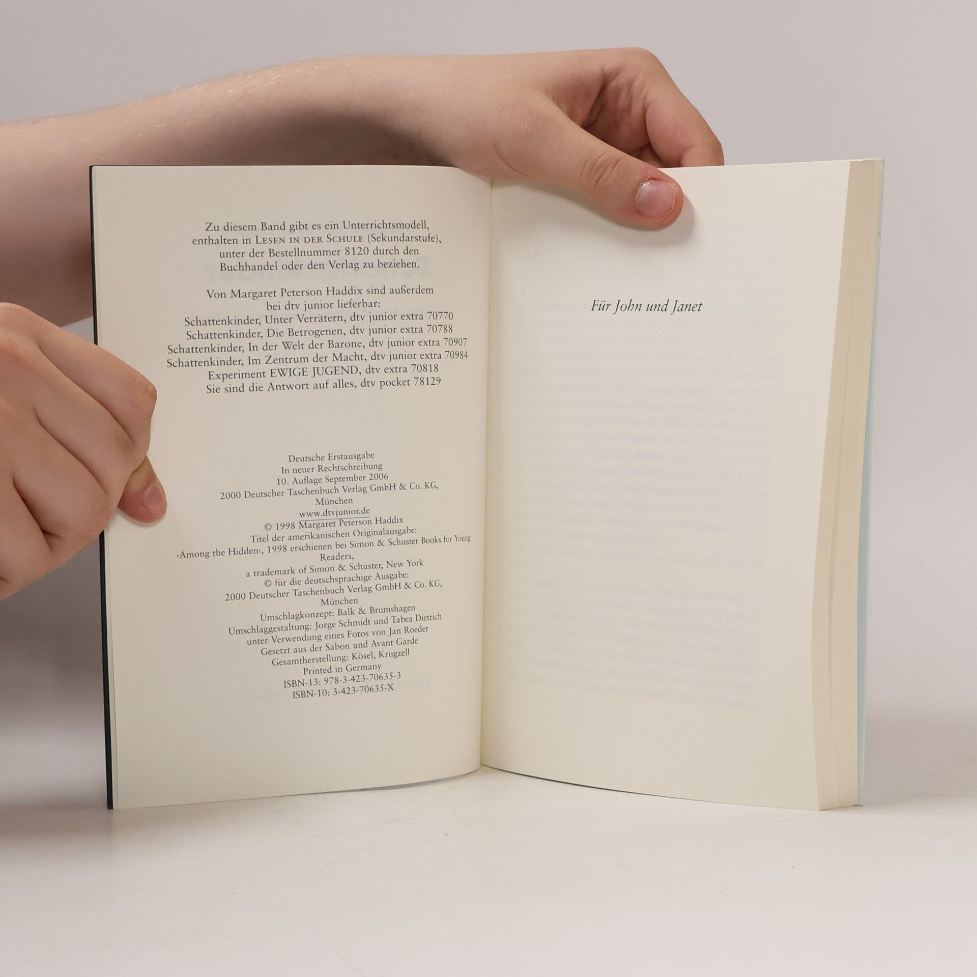 Haddix Margaret Peterson Schattenkinder