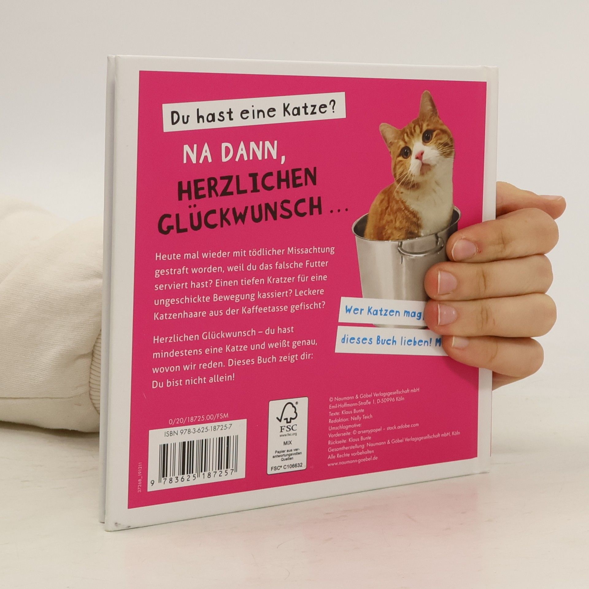 Klaus Bunte Meine Katze ist ein Arschloch - deine auch?