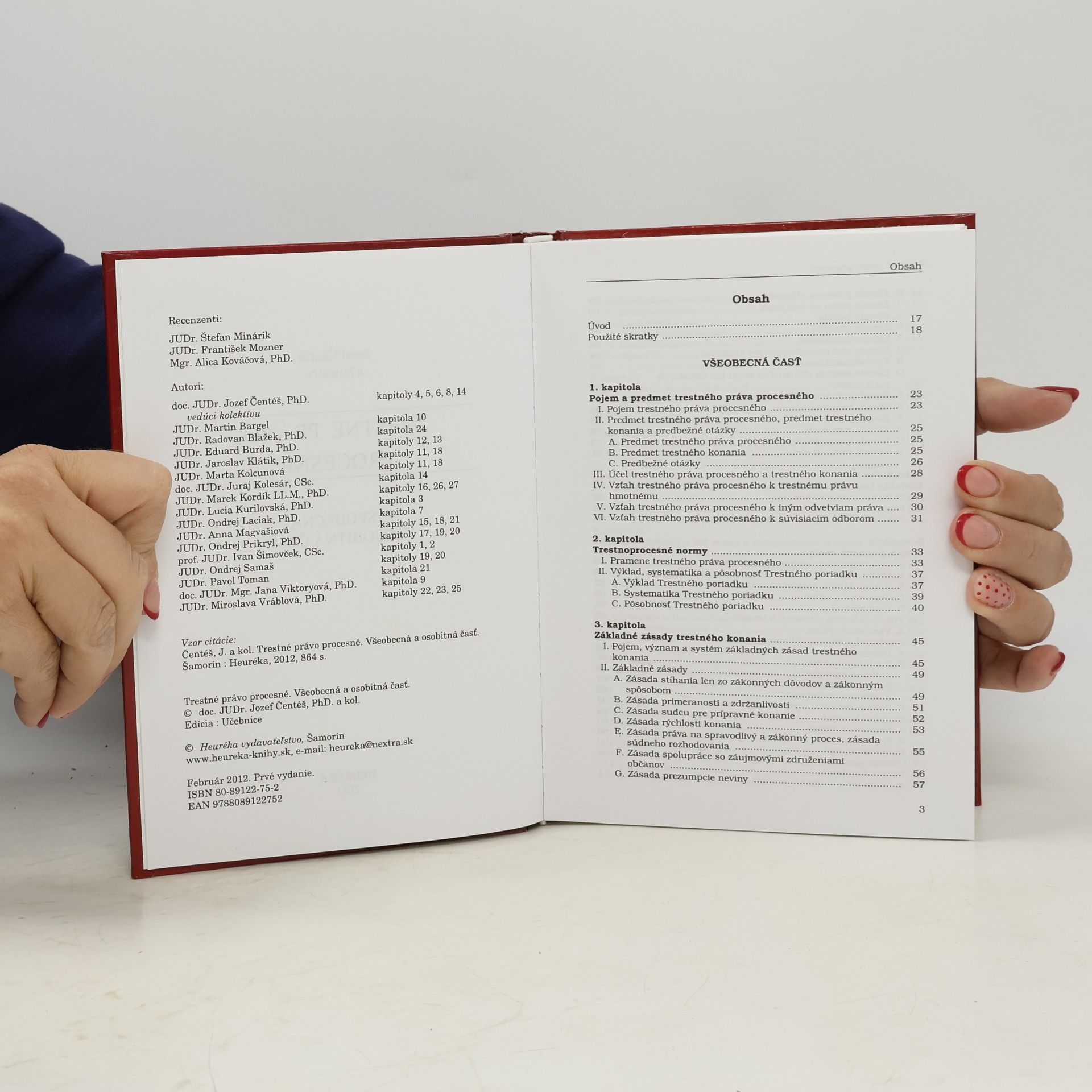 Autorenkollektiv Trestné právo procesné