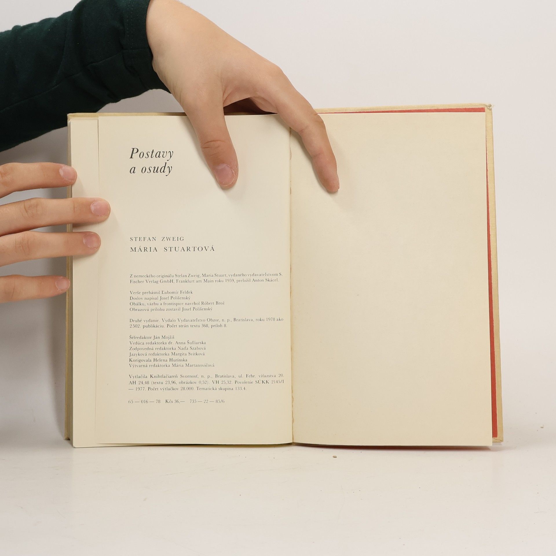 Stefan Zweig Postavy a osudy
