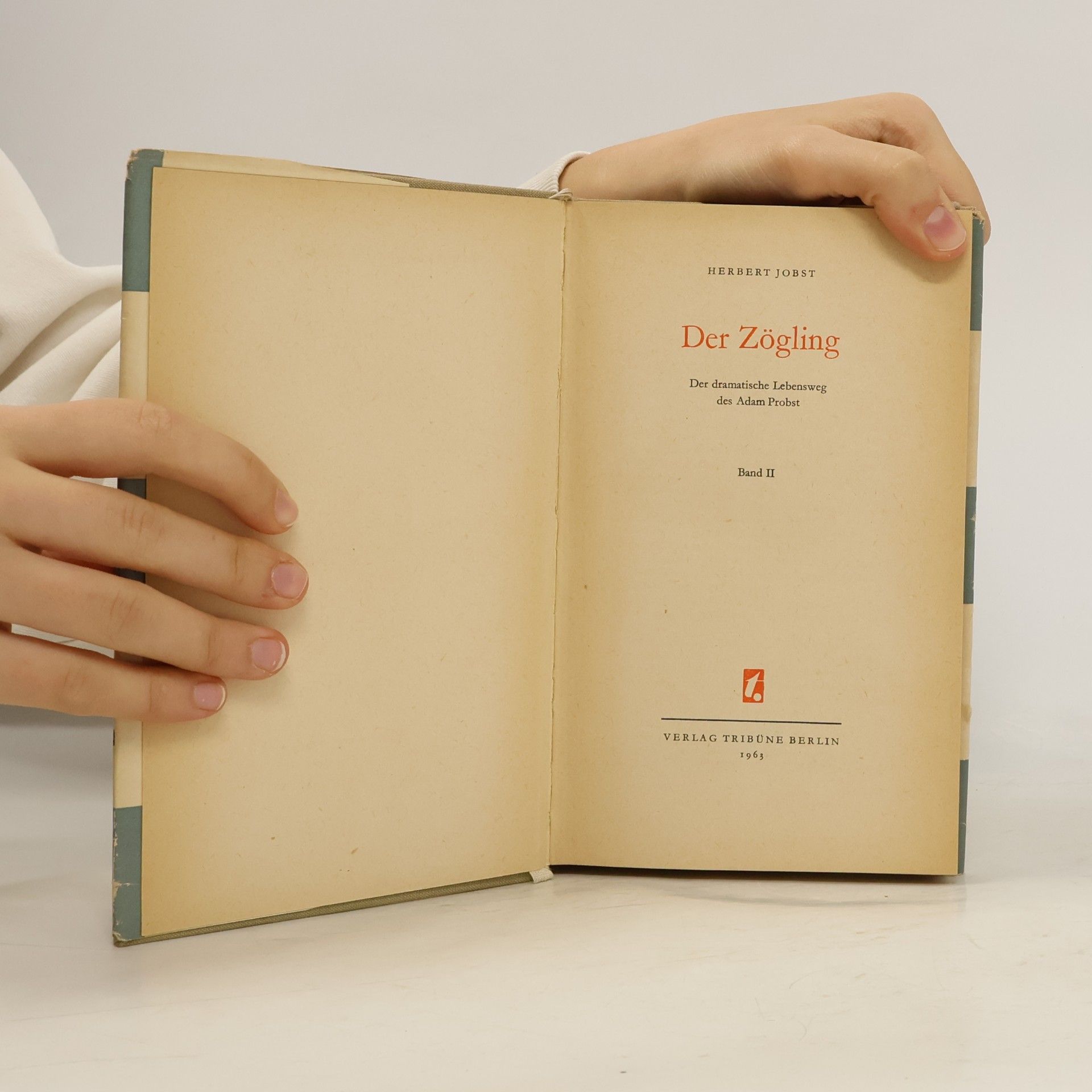 Herbert Jobst Der Zögling