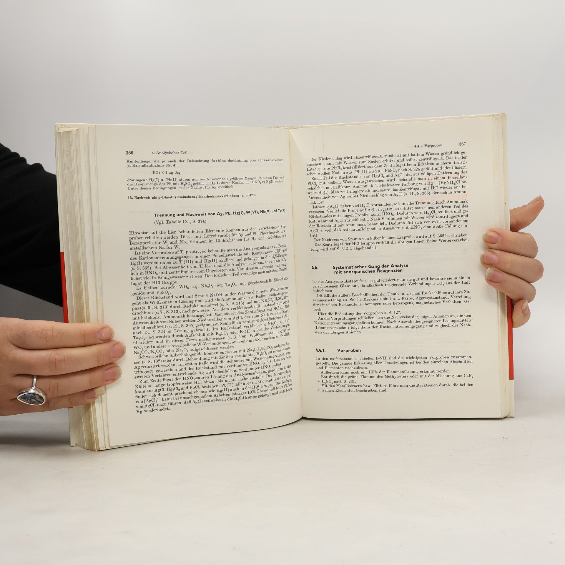 Gerhart Jander Lehrbuch der analytischen und präparativen anorganischen Chemie