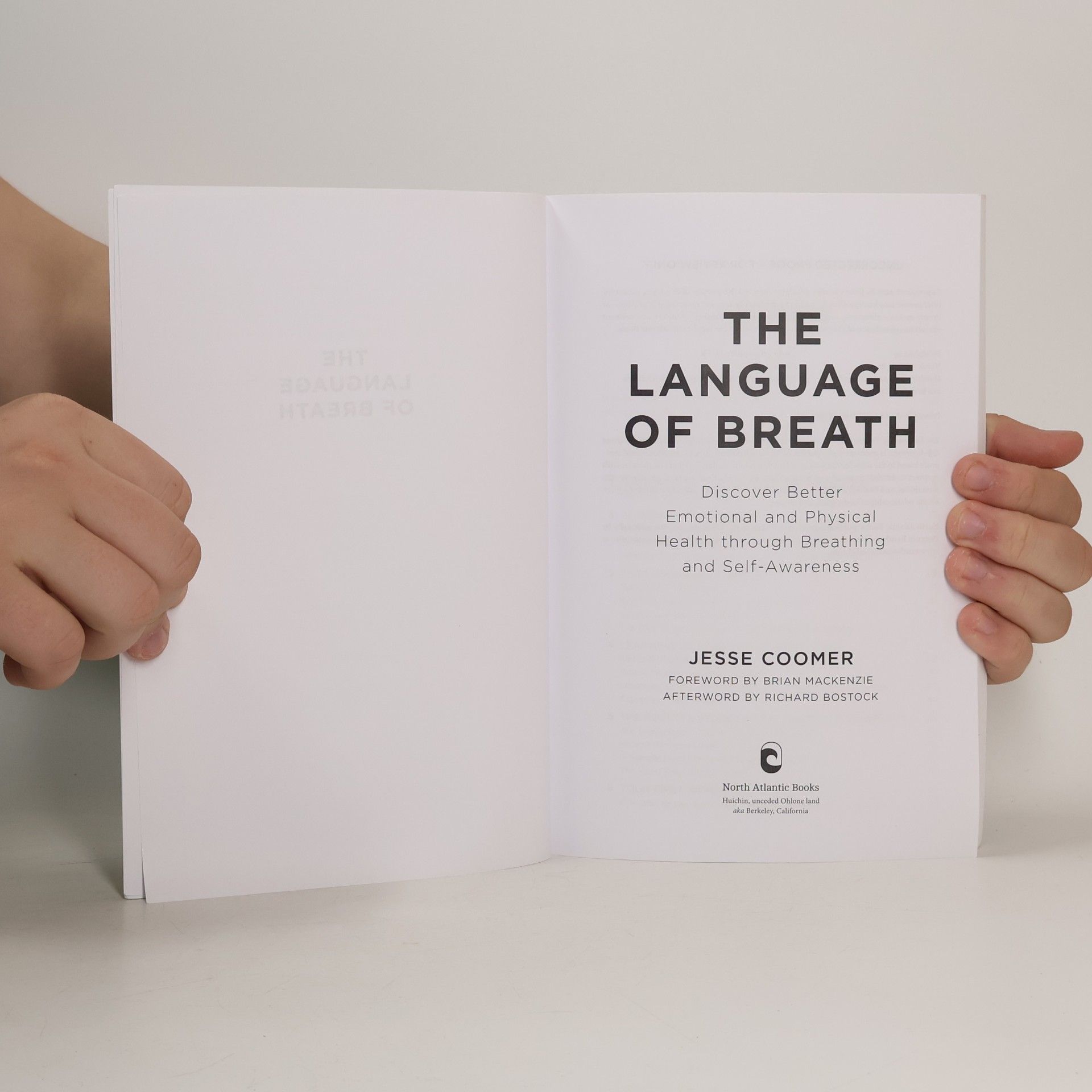 Jesse Coomer The Language of Breath