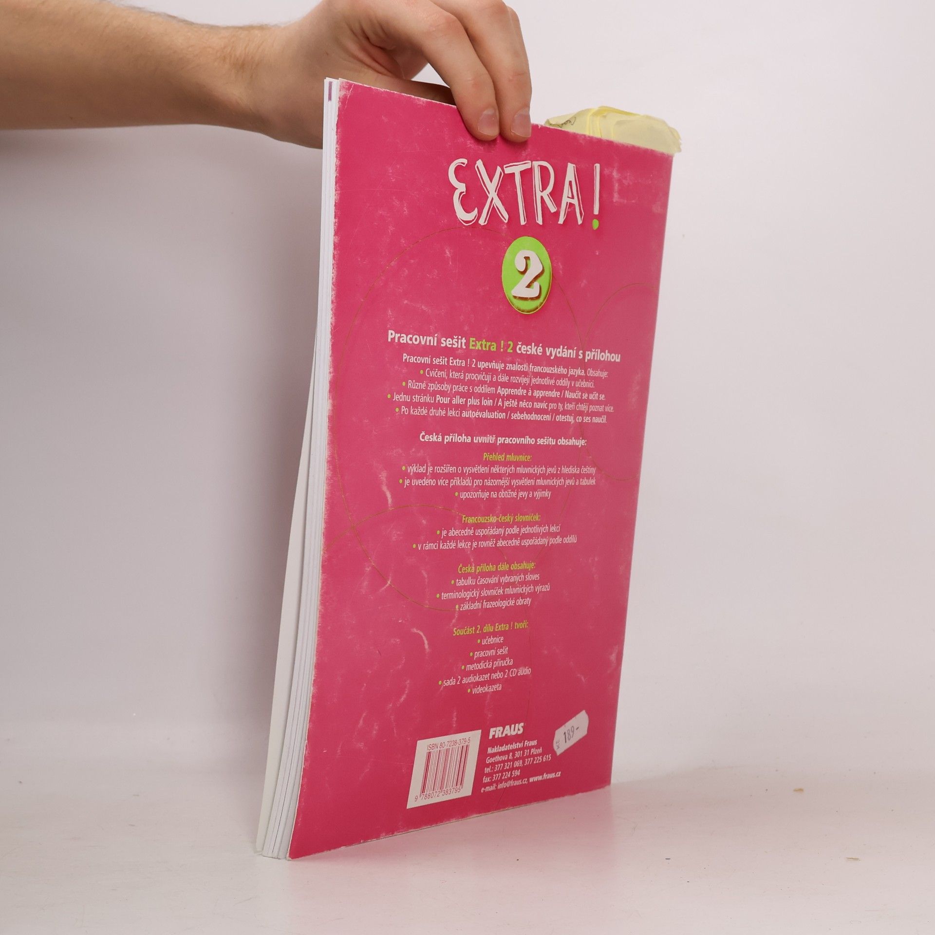 Fabienne Gallon Extra! 2. díl. Cahier d'exercices. Pracovní sešit