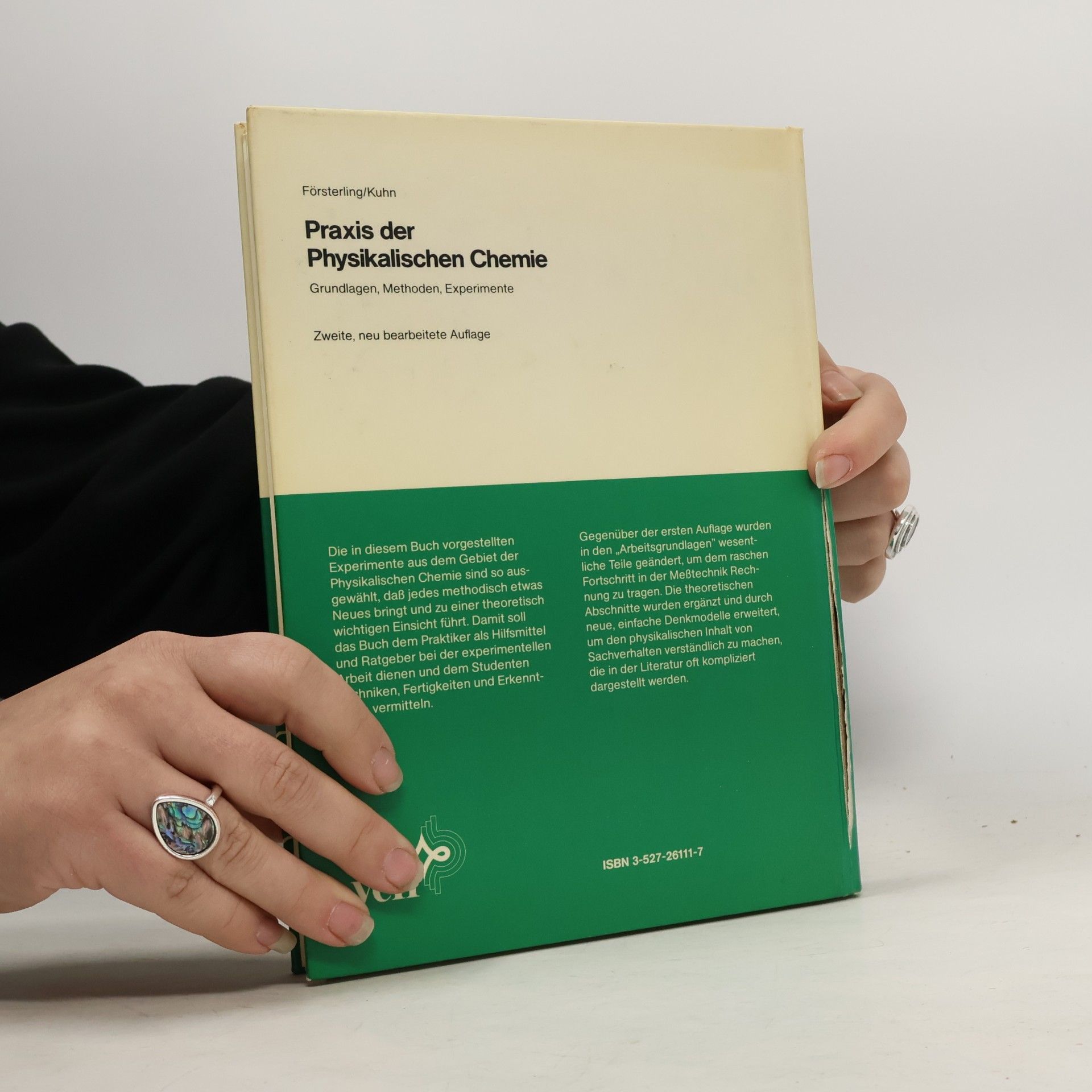 Horst-Dieter Försterling Praxis der physikalischen Chemie