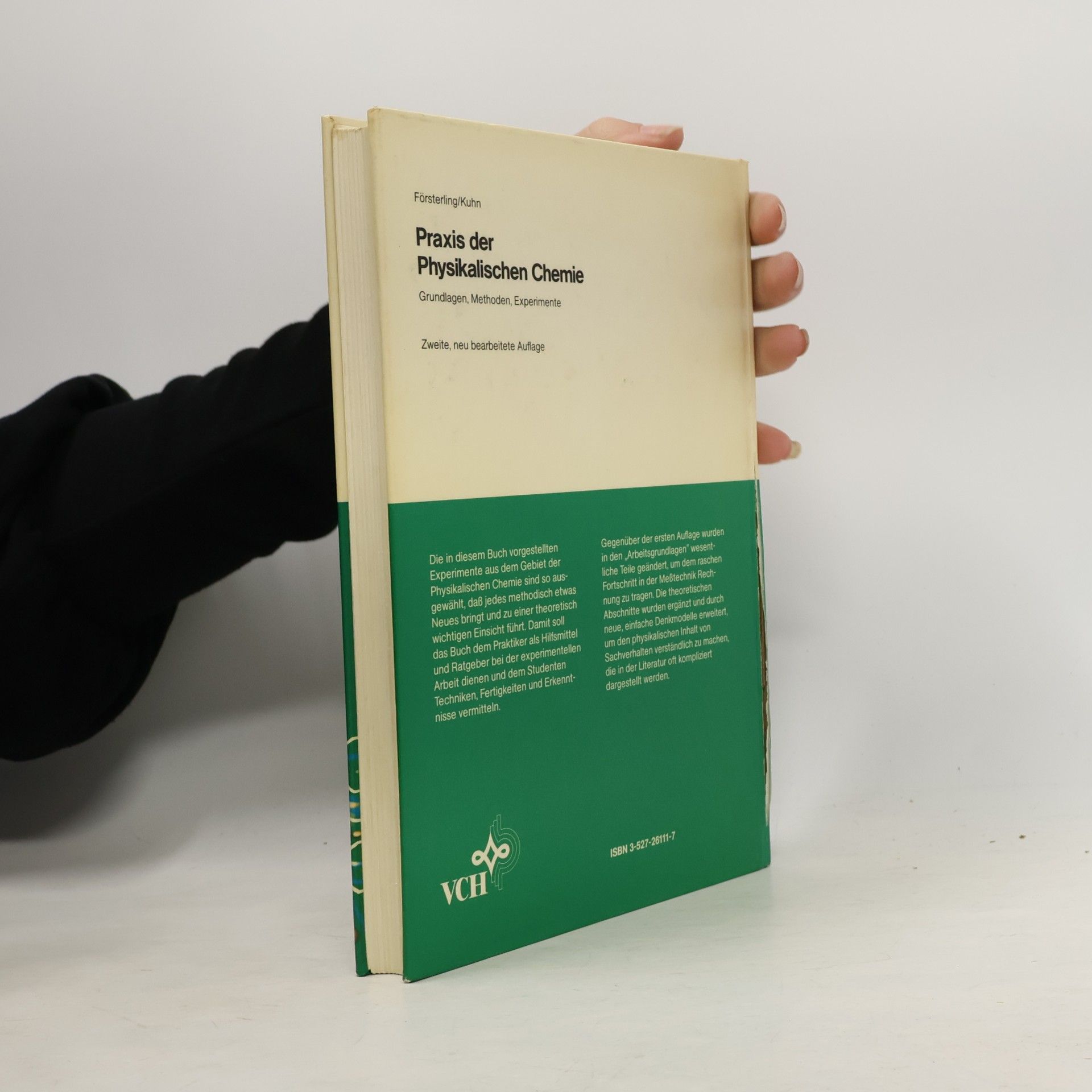 Horst-Dieter Försterling Praxis der physikalischen Chemie