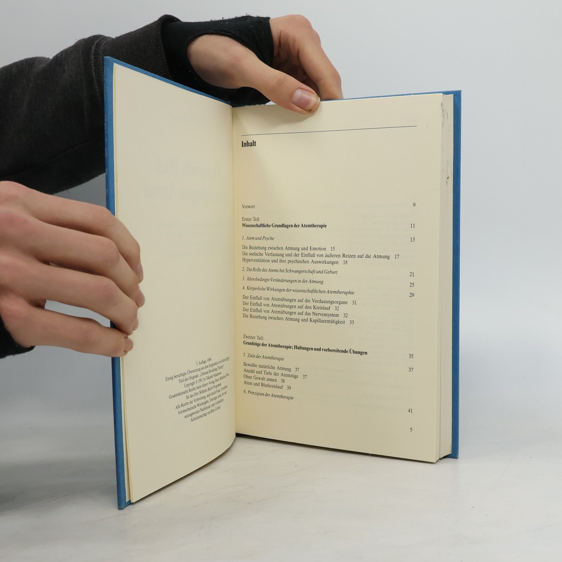 T. Nakamura Das grosse Buch vom richtigen Atmen
