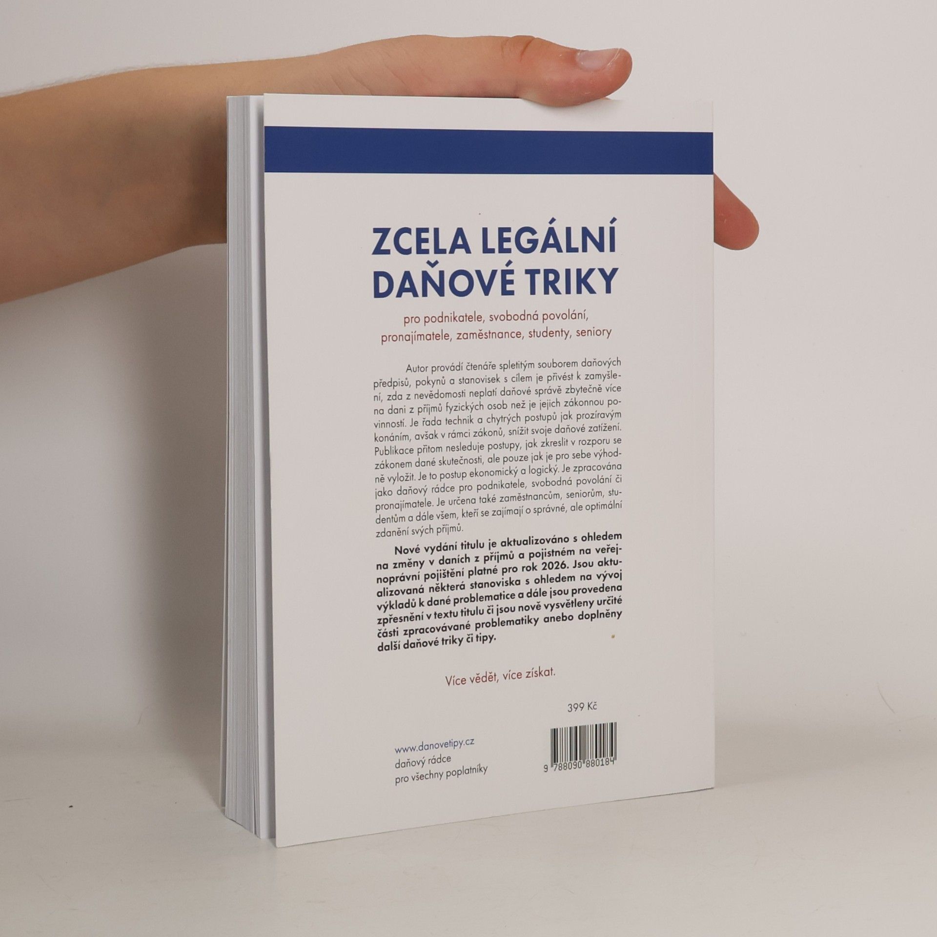 Miloslav Hnátek Zcela legální daňové triky 2026 - 10. vydání