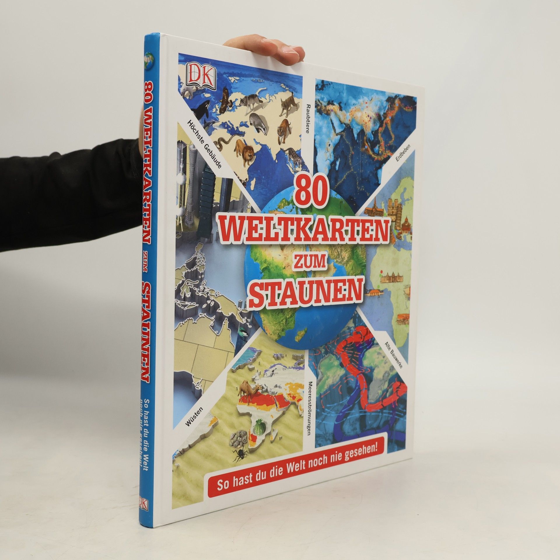 Kolektiv autorů 80 Weltkarten zum Staunen