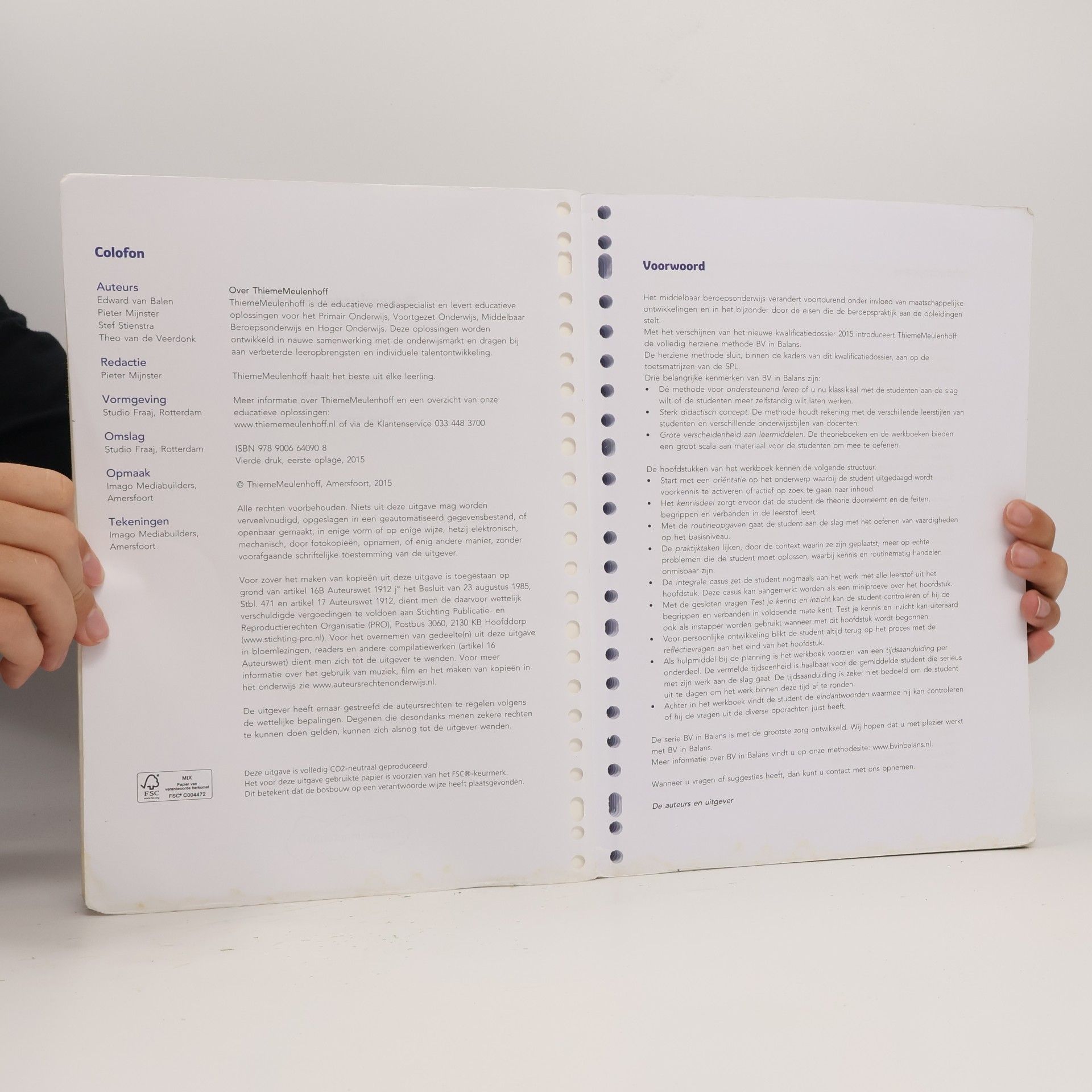 Eduard van Balen MBO BV in Balans: Procedures en Recht