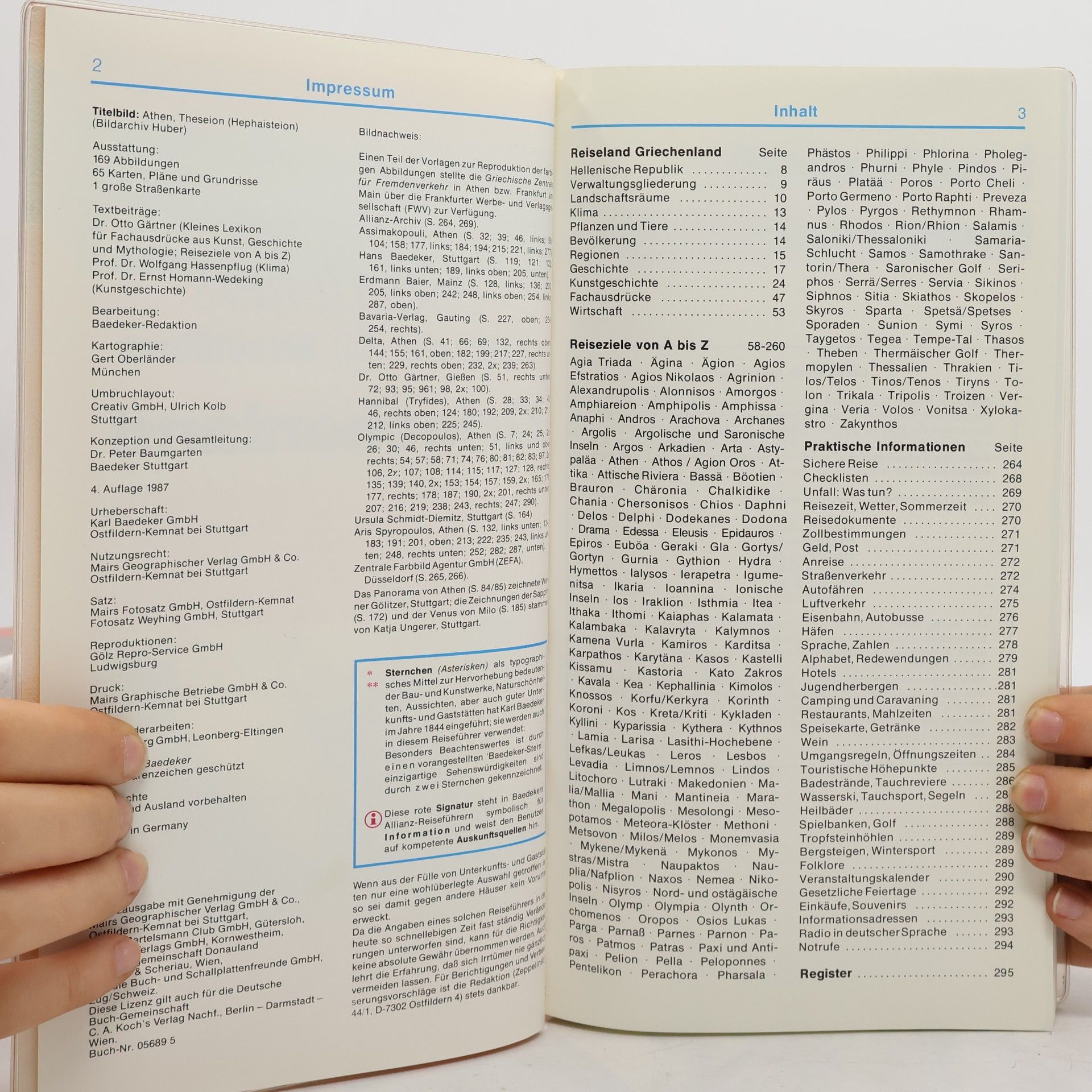 Kolektiv autorů Baedekers Griechenland