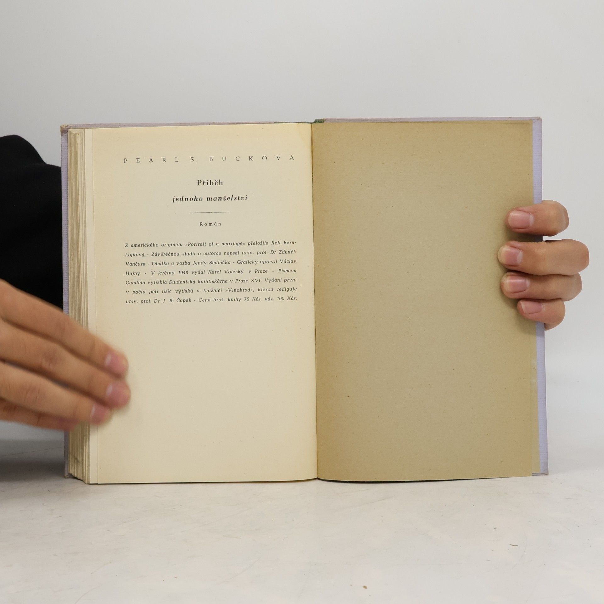 Pearl S. Buck Příběh jednoho manželství