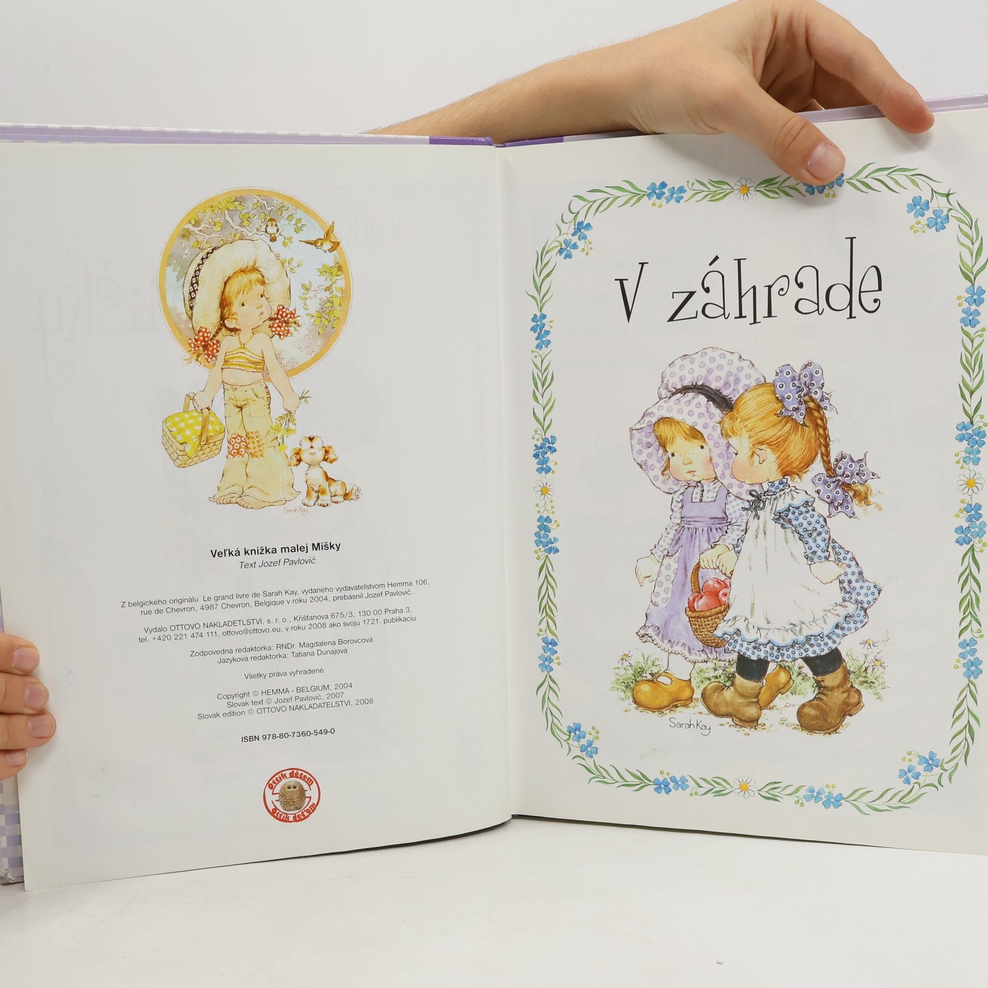 Sarah Kay Veľká knižka malej Mišky