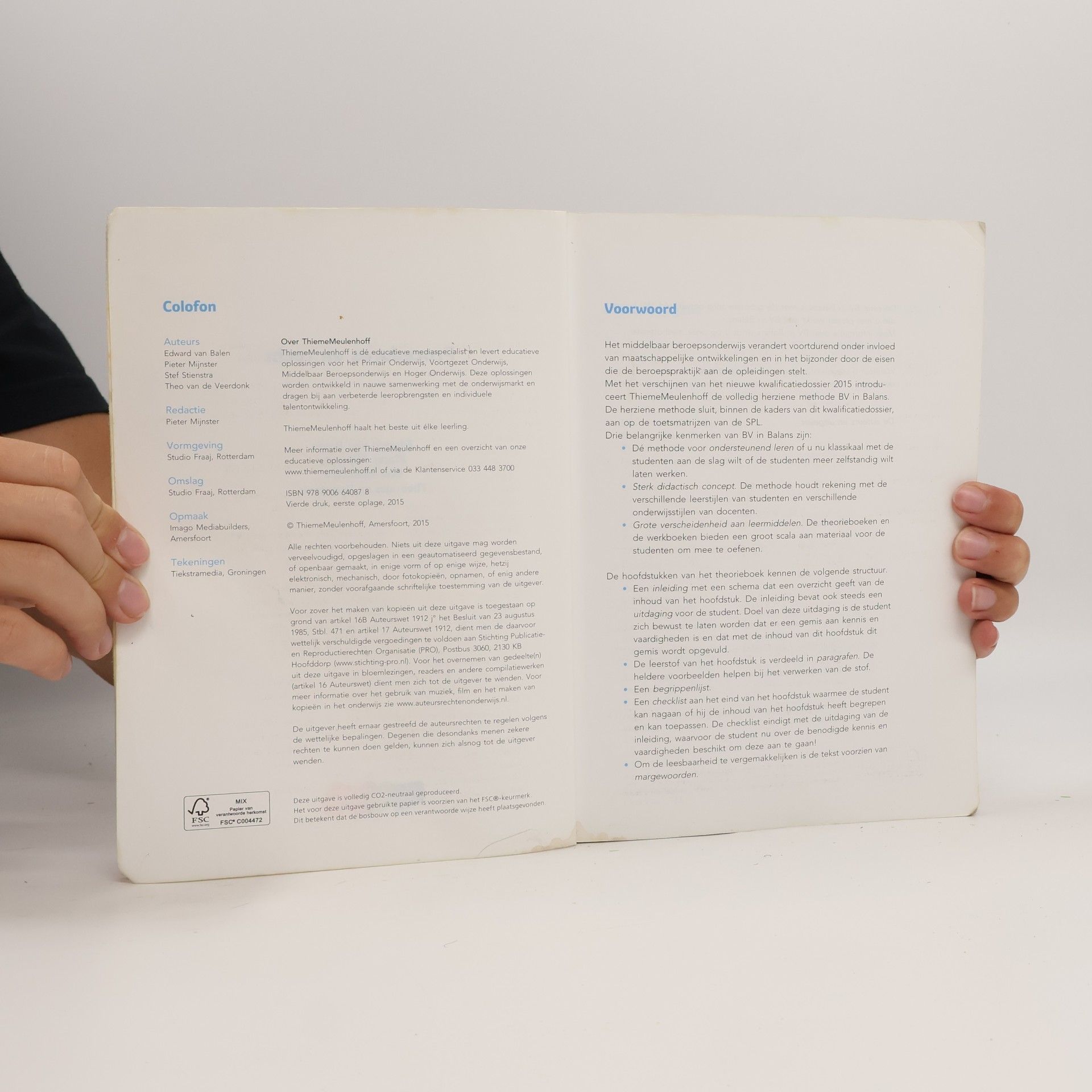 Edward van Balen MBO BV in balans: Procedures en recht