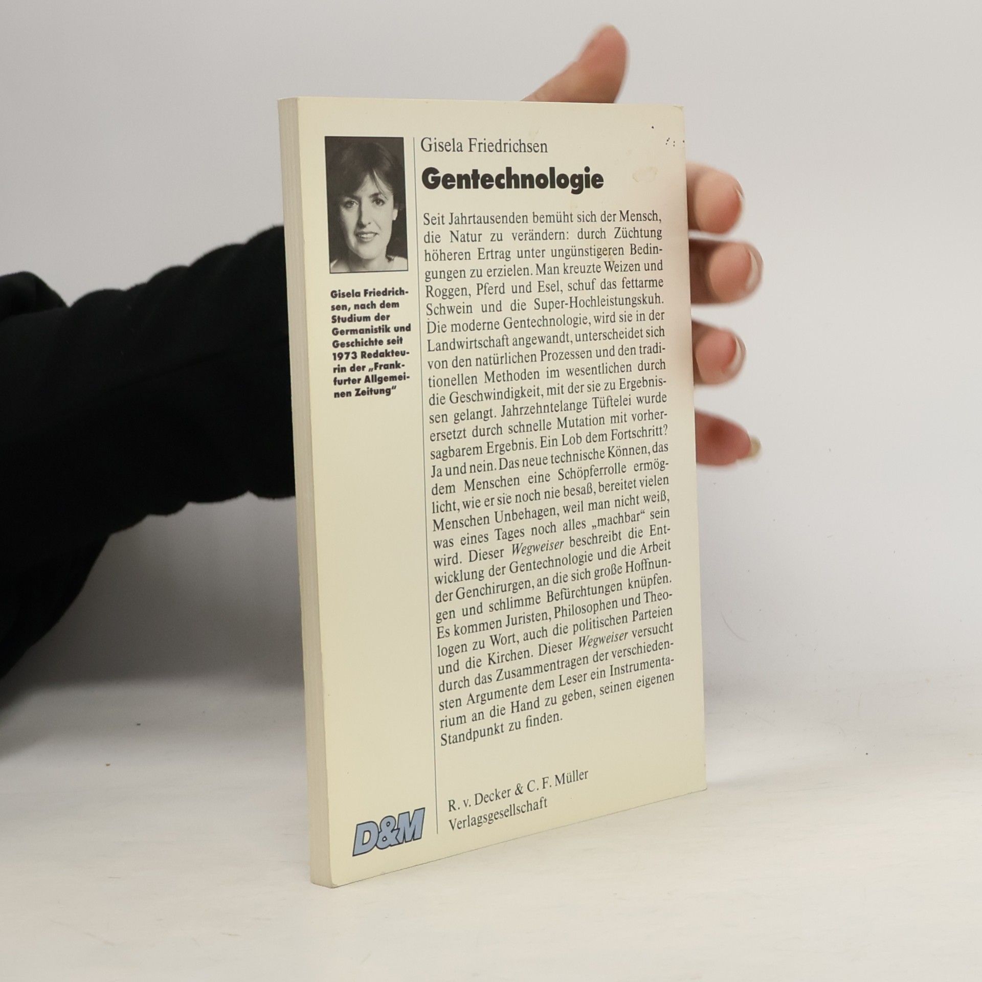 Gisela Friedrichsen Gentechnologie