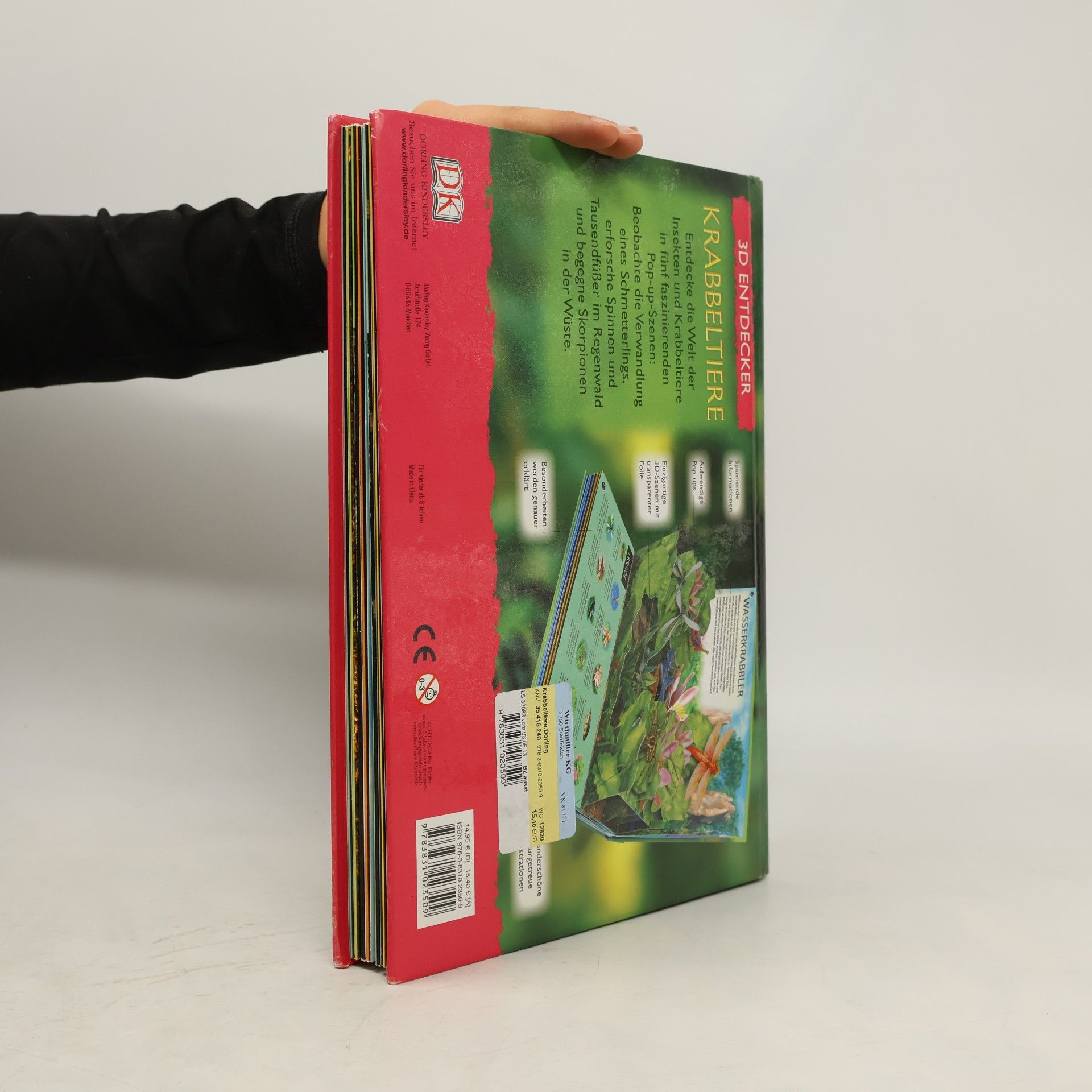 Jen Green 3D Entdecker: Krabbeltiere