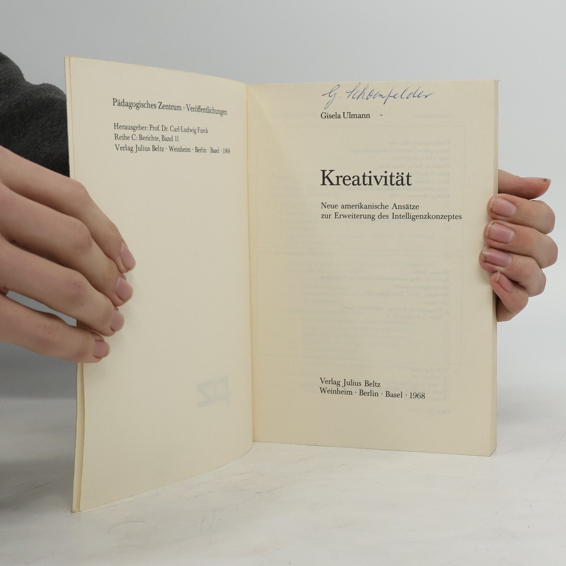 Gisela Ulmann Kreativität