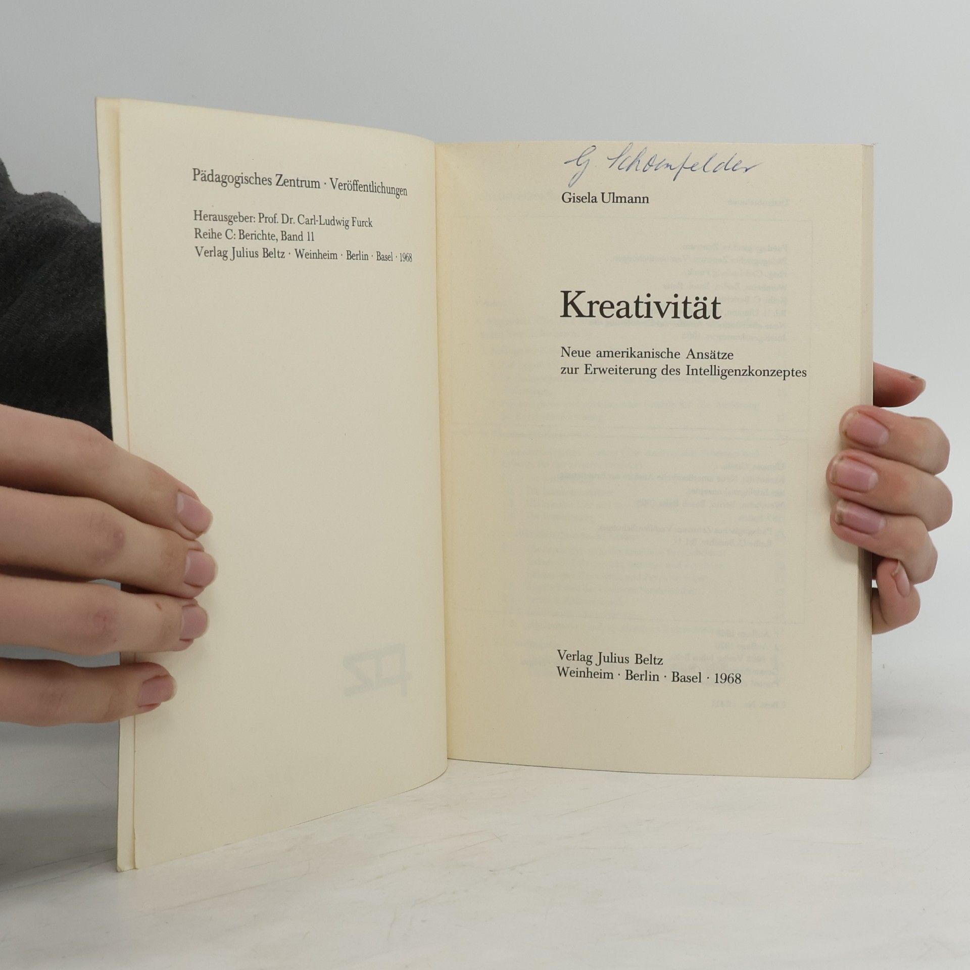 Gisela Ulmann Kreativität