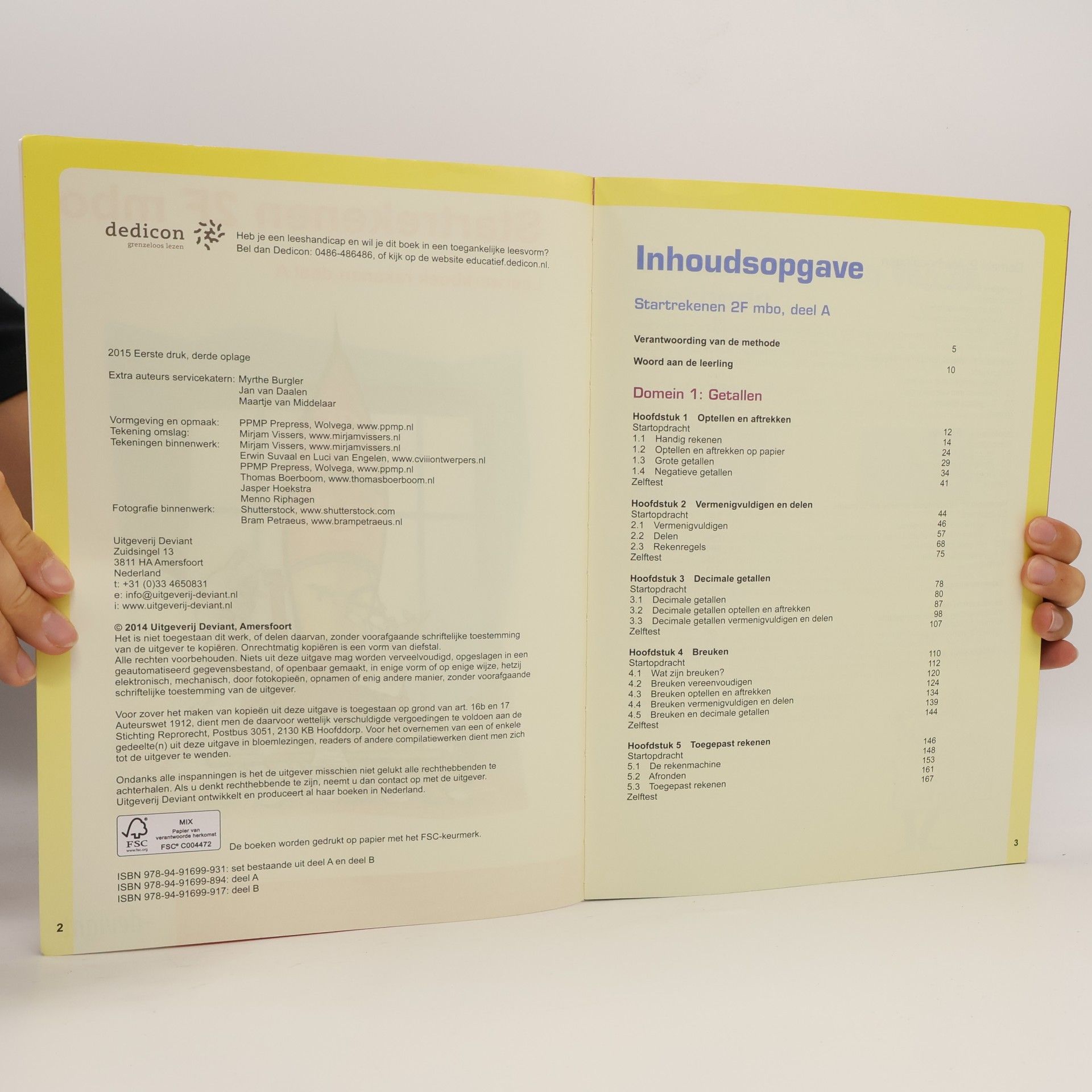 Irene Lugten Startrekenen 2F mbo - A: Leerwerkboek rekenen deel A