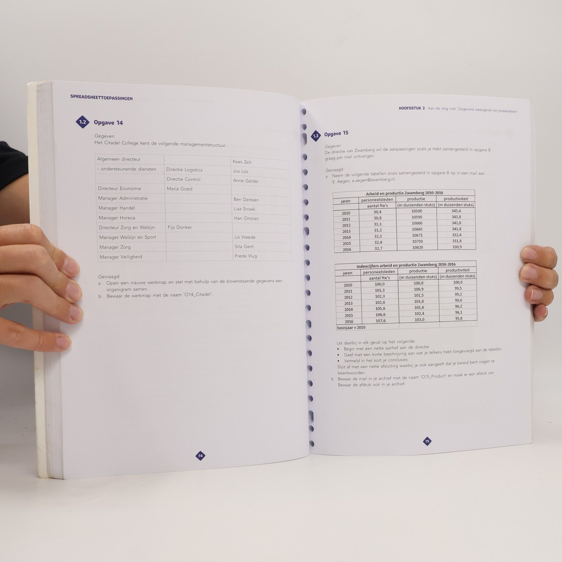 Theo Suppers Spreadsheet toepassingen
