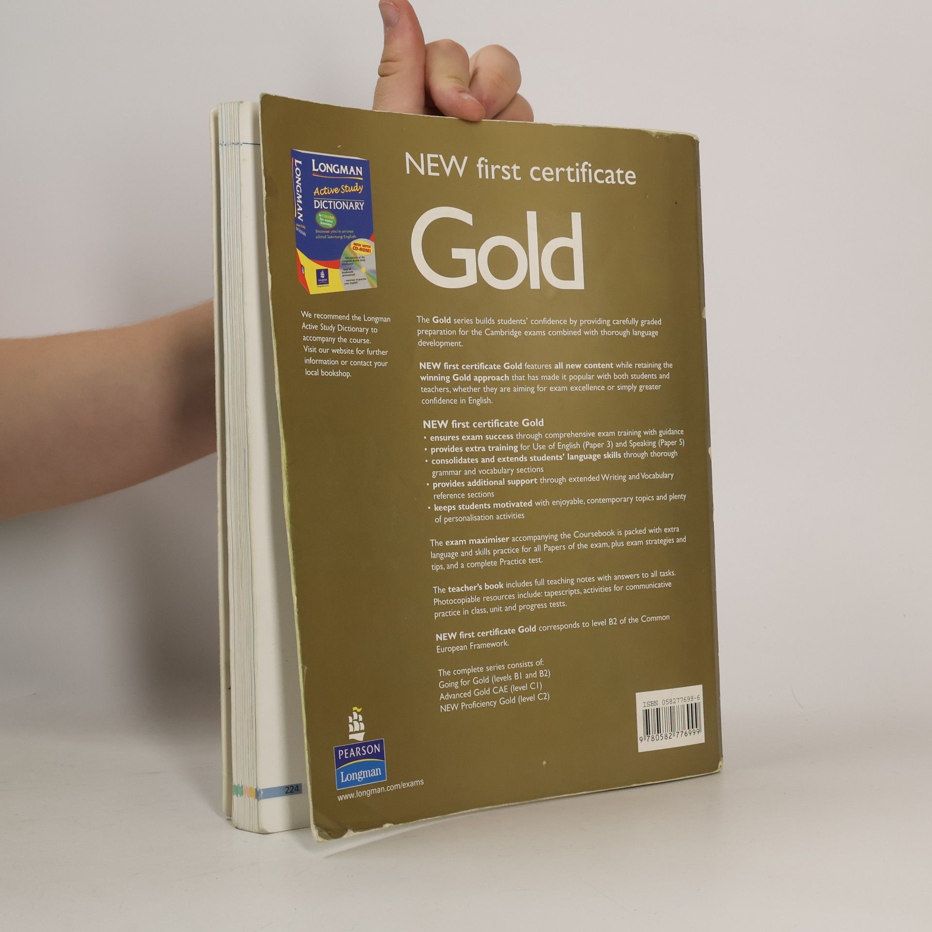 Various authors New first certificate: Gold coursebook