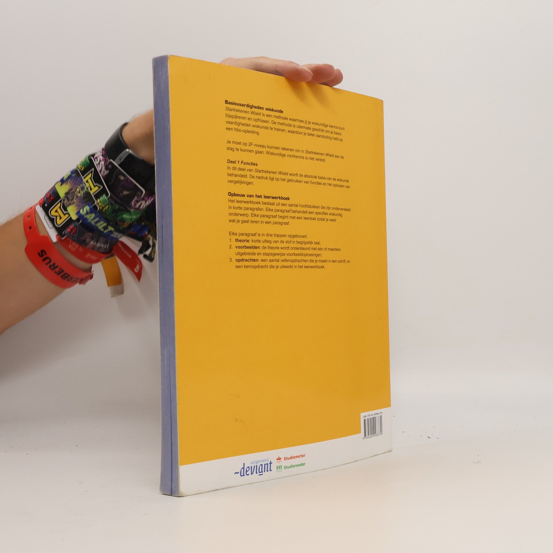 Sander Heebels Startrekenen wiskit: basisvaardigheden wiskunde – leerwerkboek – functies