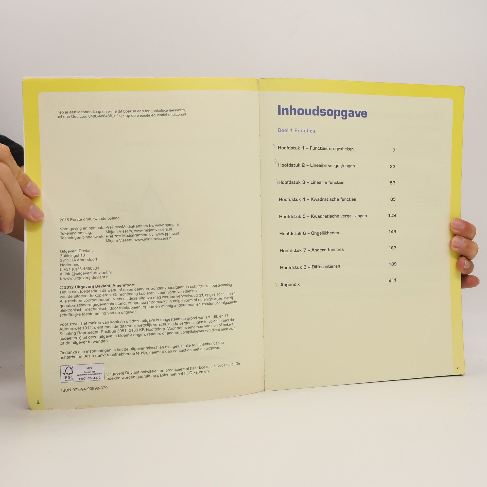 Sander Heebels Startrekenen wiskit: basisvaardigheden wiskunde – leerwerkboek – functies