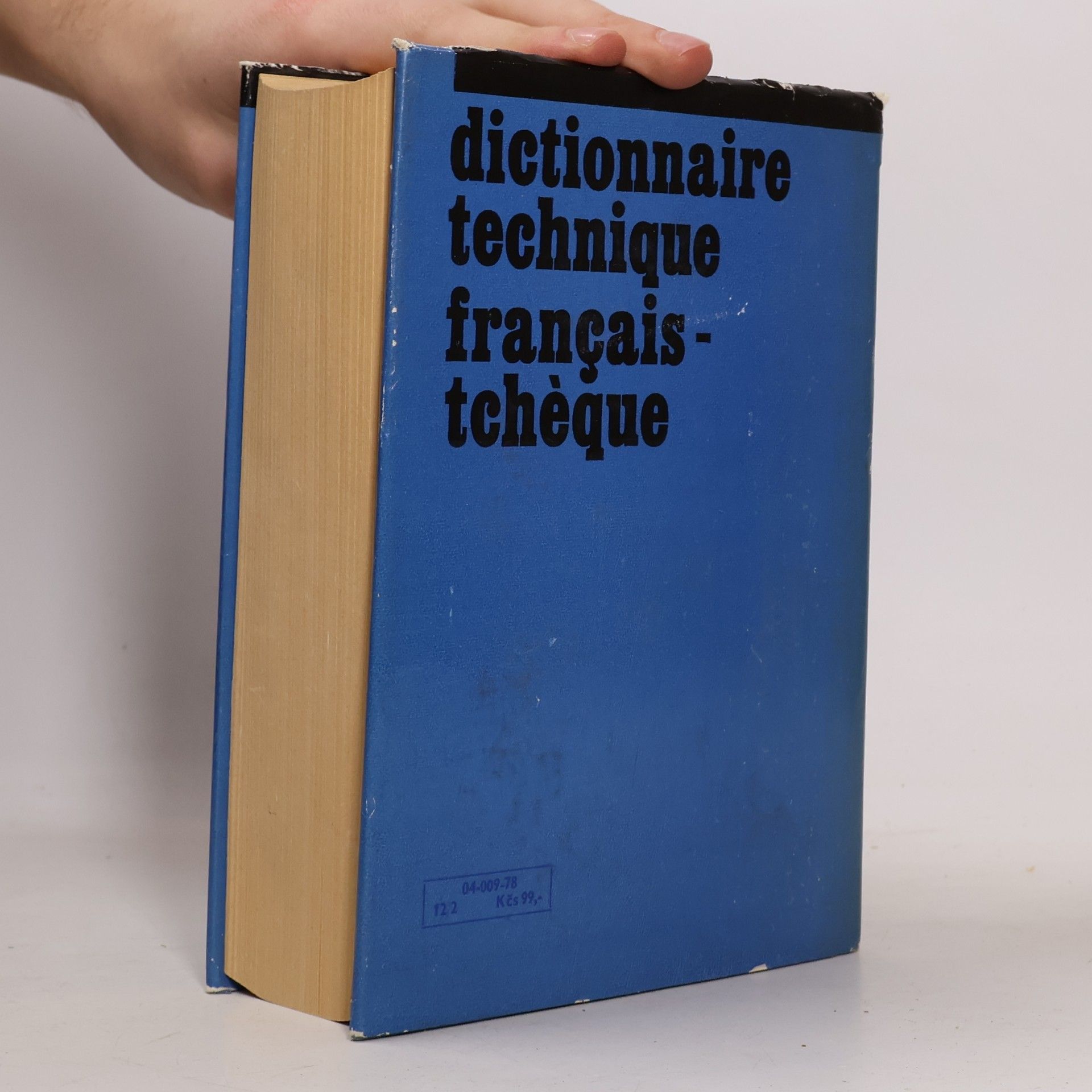Libuše Vomáčková Francouzsko-český technický slovník