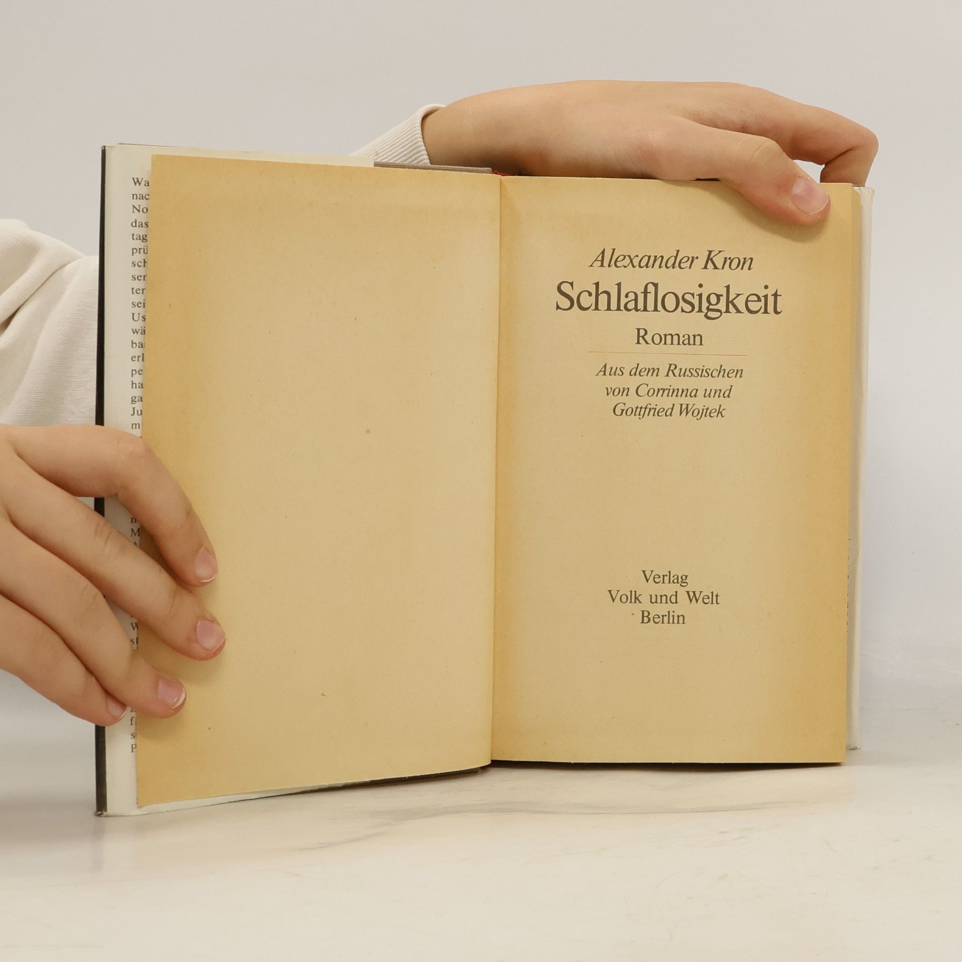 Alexandr Kron Schlaflosigkeit