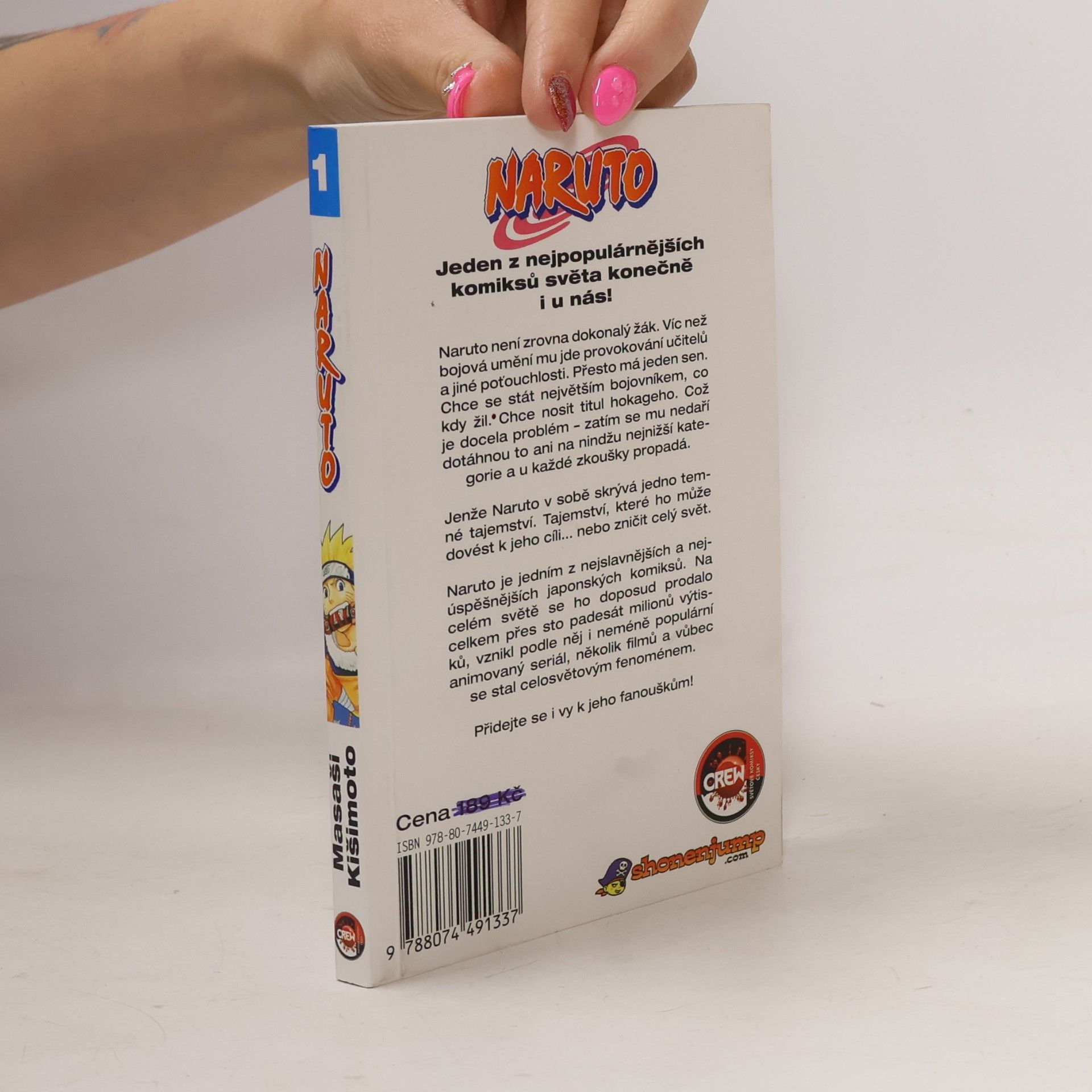 Masashi Kishimoto Naruto Uzumaki. Naruto 1. díl