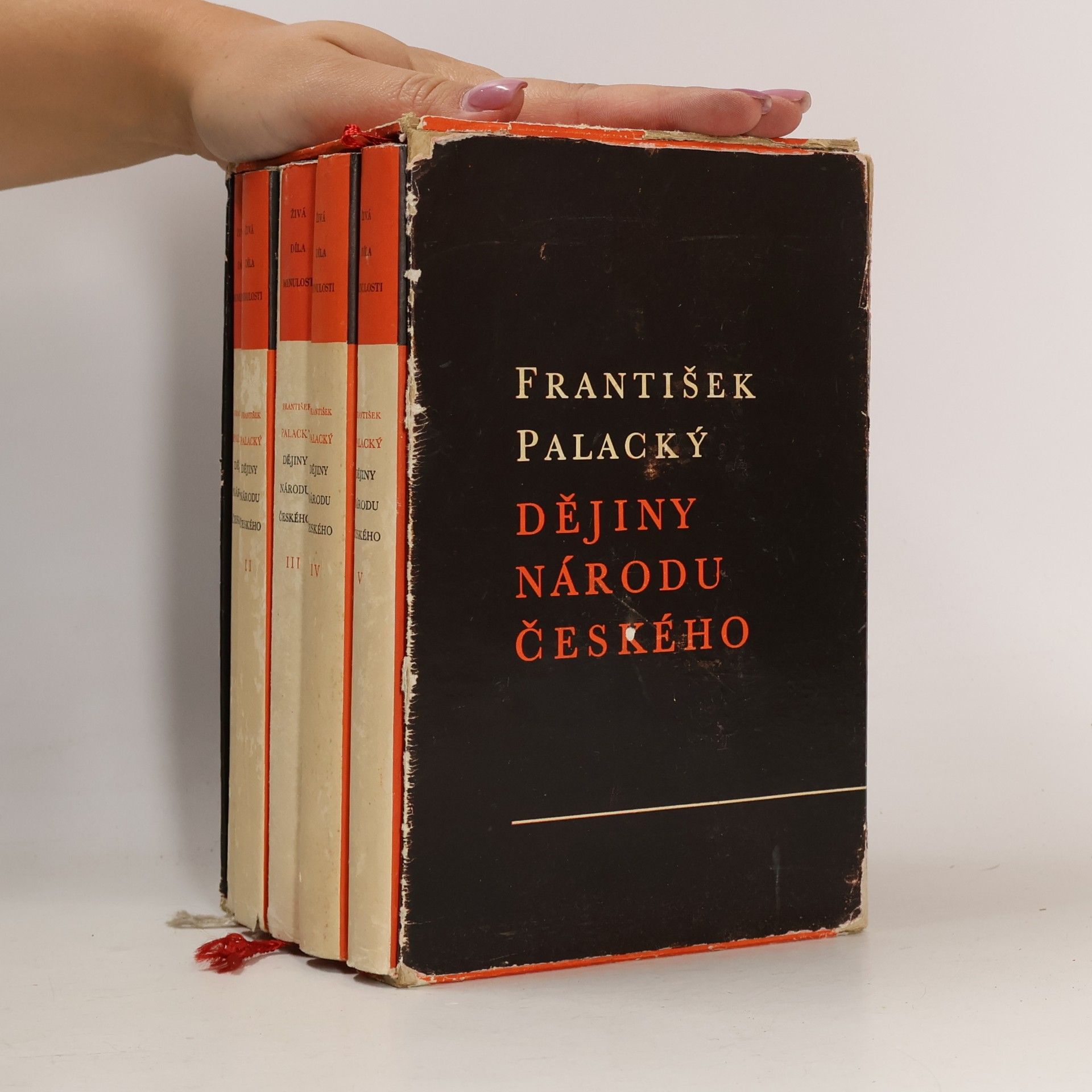František Palacký Dějiny národu českého I.-V.