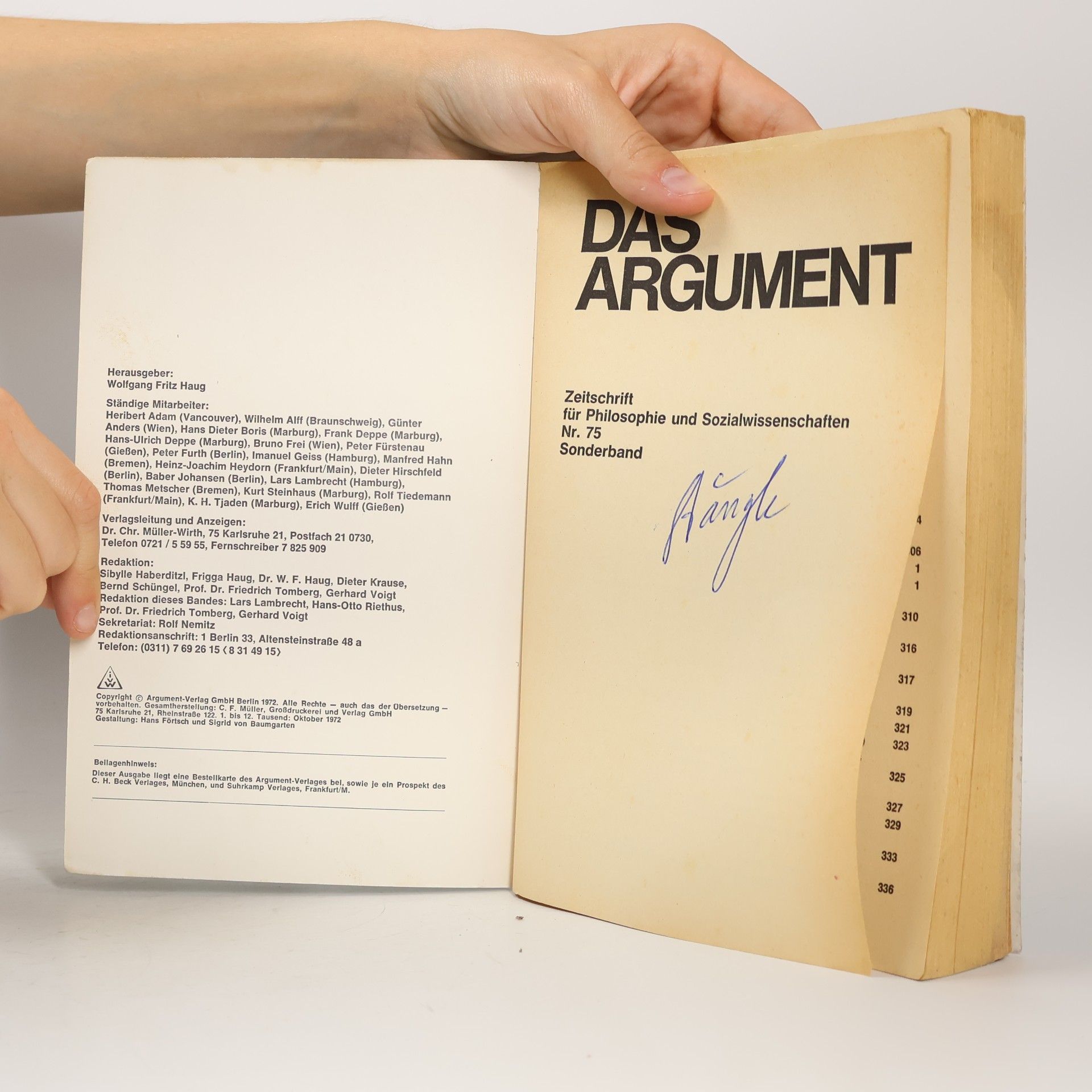 kolektiv Das Argument 75