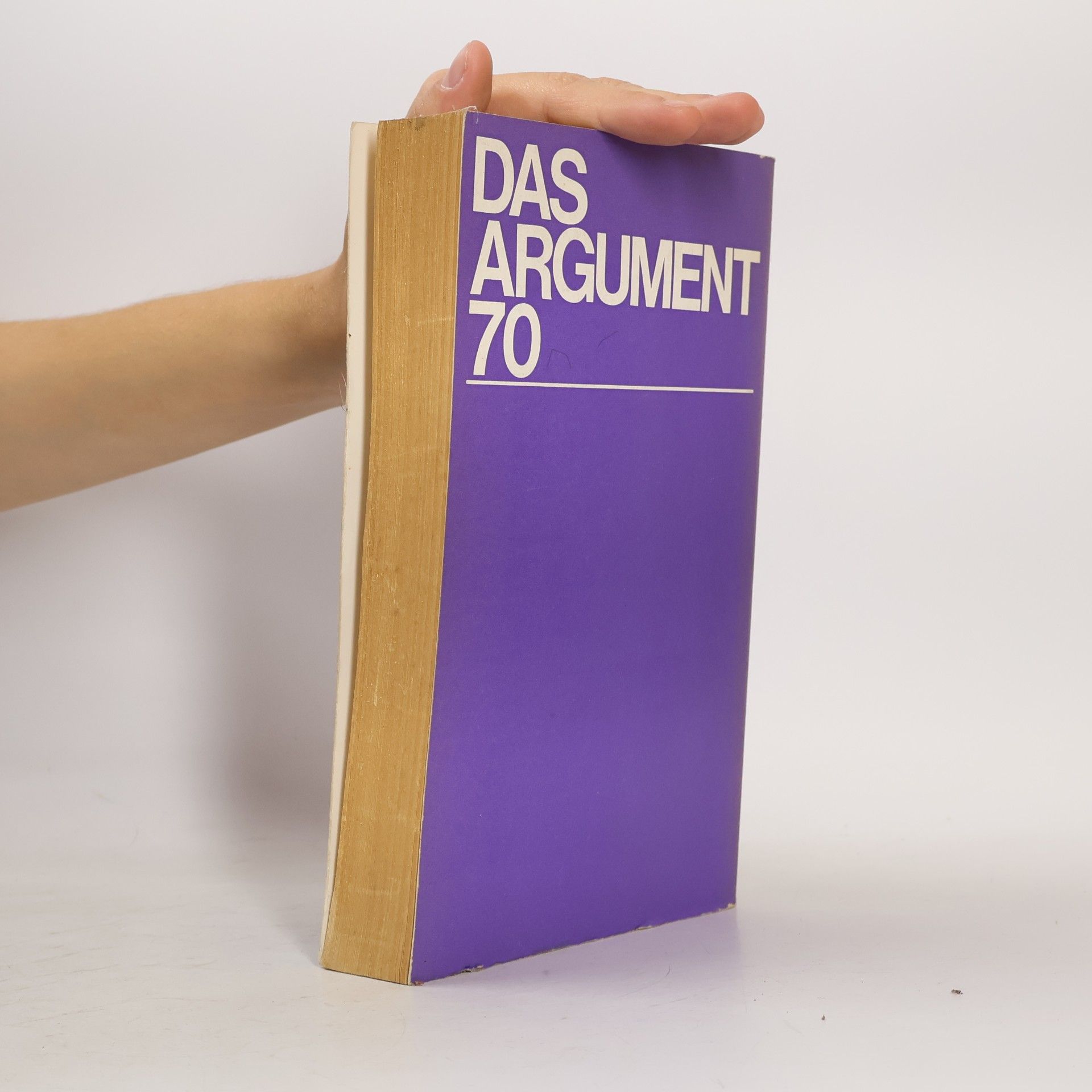 Hans Förtsch Das Argument 70