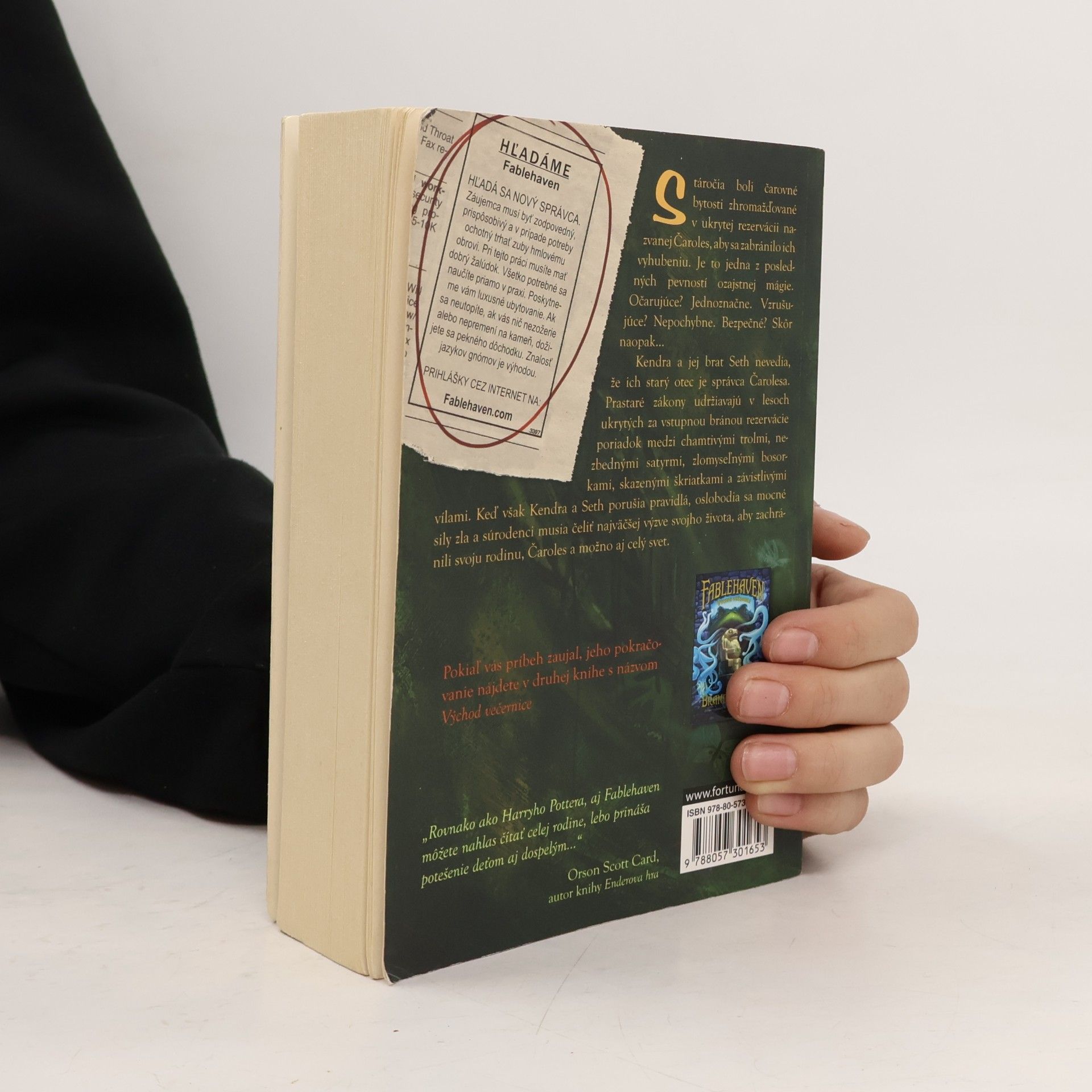 Brandon Mull Fablehaven 1. Čaroles