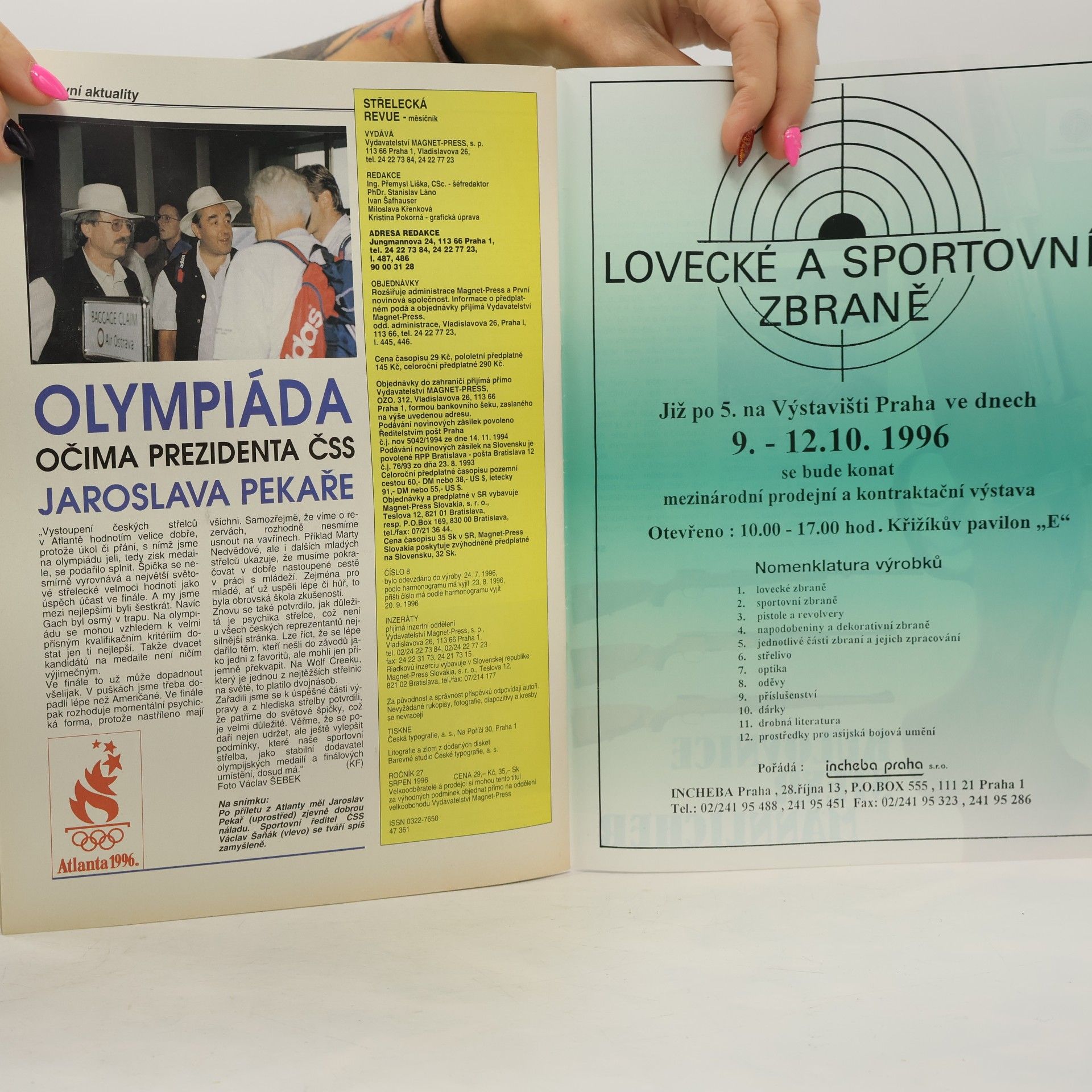 Václav Šebek Střelecká revue 8/1996